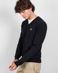 Classic V-Neck Jumper Sweaters & Knits Fred Perry   