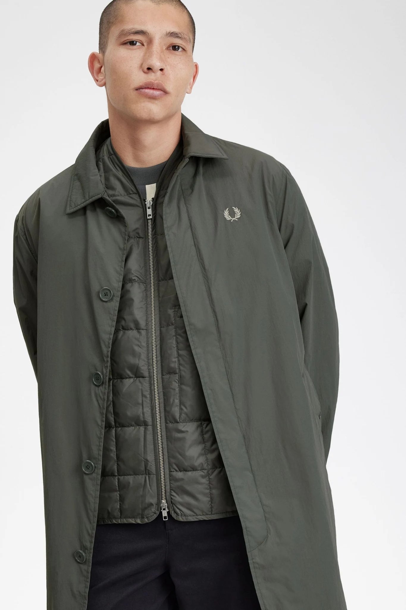 Shell Mac Jackets Fred Perry   