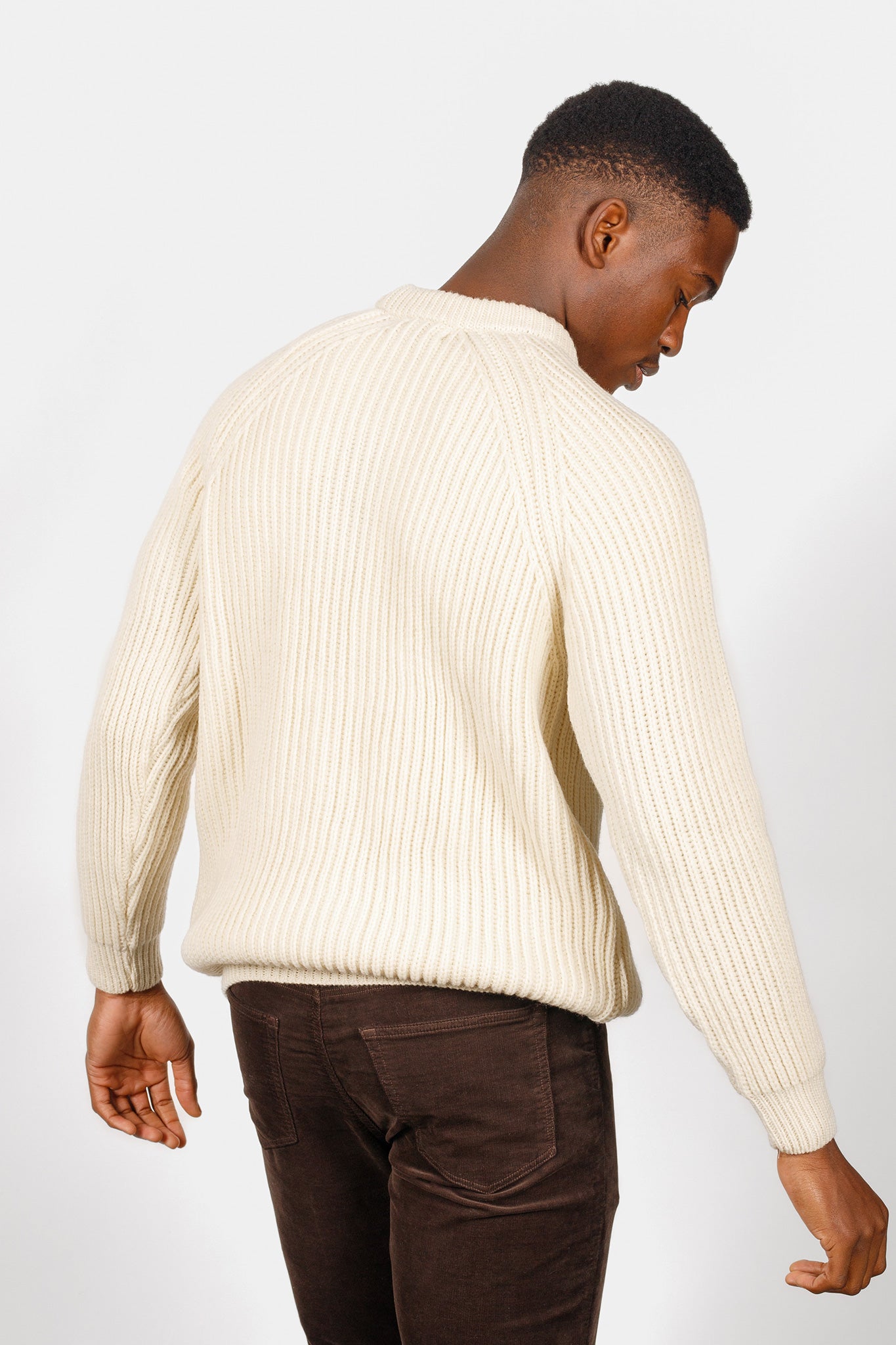 Gloverall-Fisherman-Jumper-Ecru