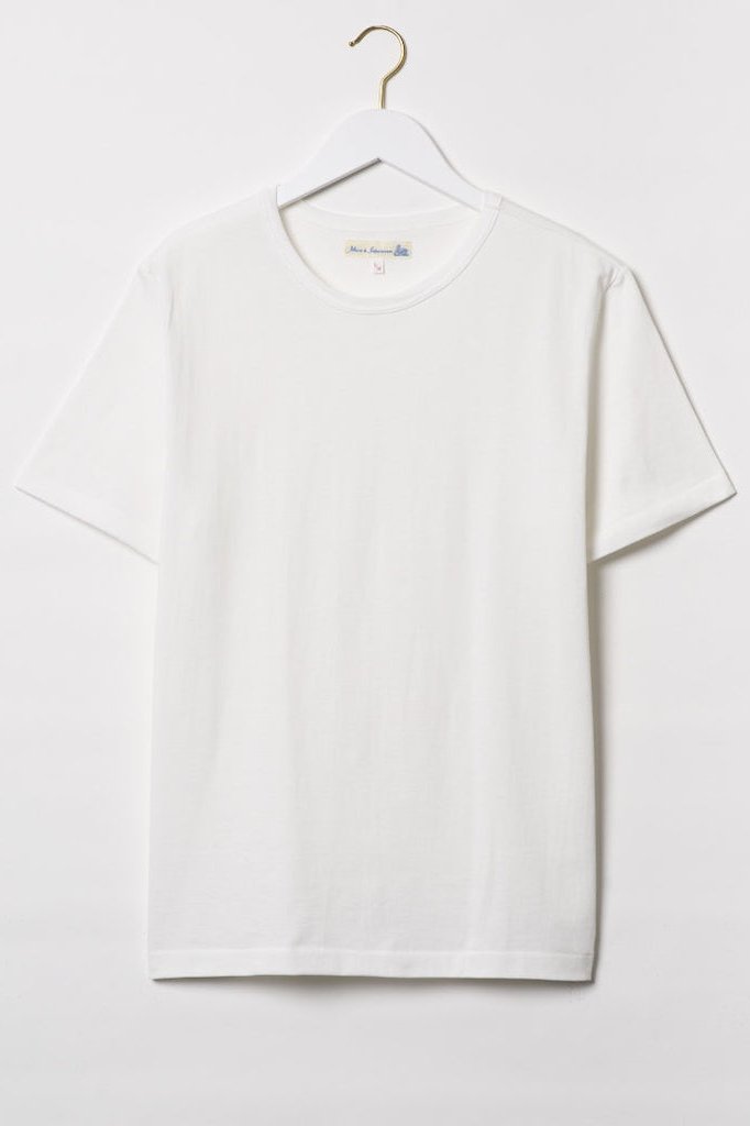 215 Loopwheeled T-Shirt T-Shirts Merz b. Schwanen   