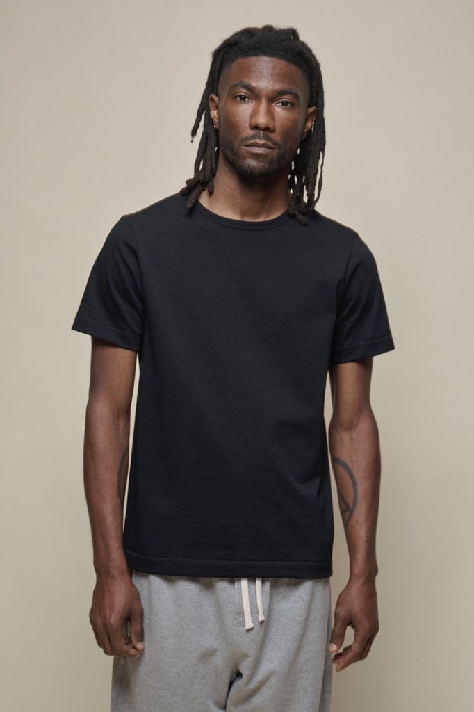 215 Loopwheeled T-Shirt T-Shirts Merz b. Schwanen   