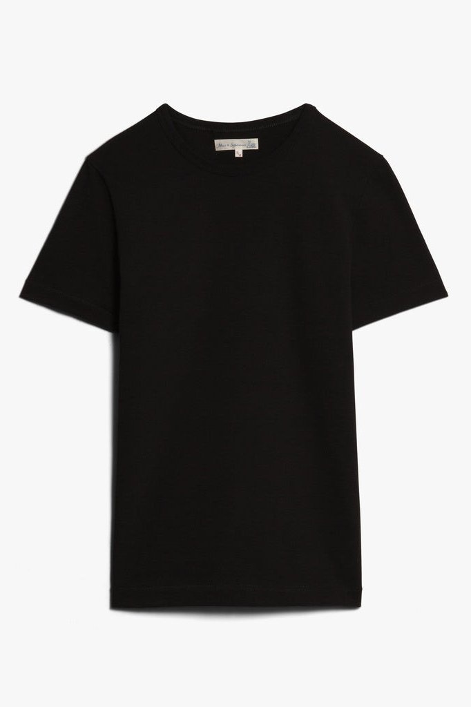 215 Loopwheeled T-Shirt T-Shirts Merz b. Schwanen   