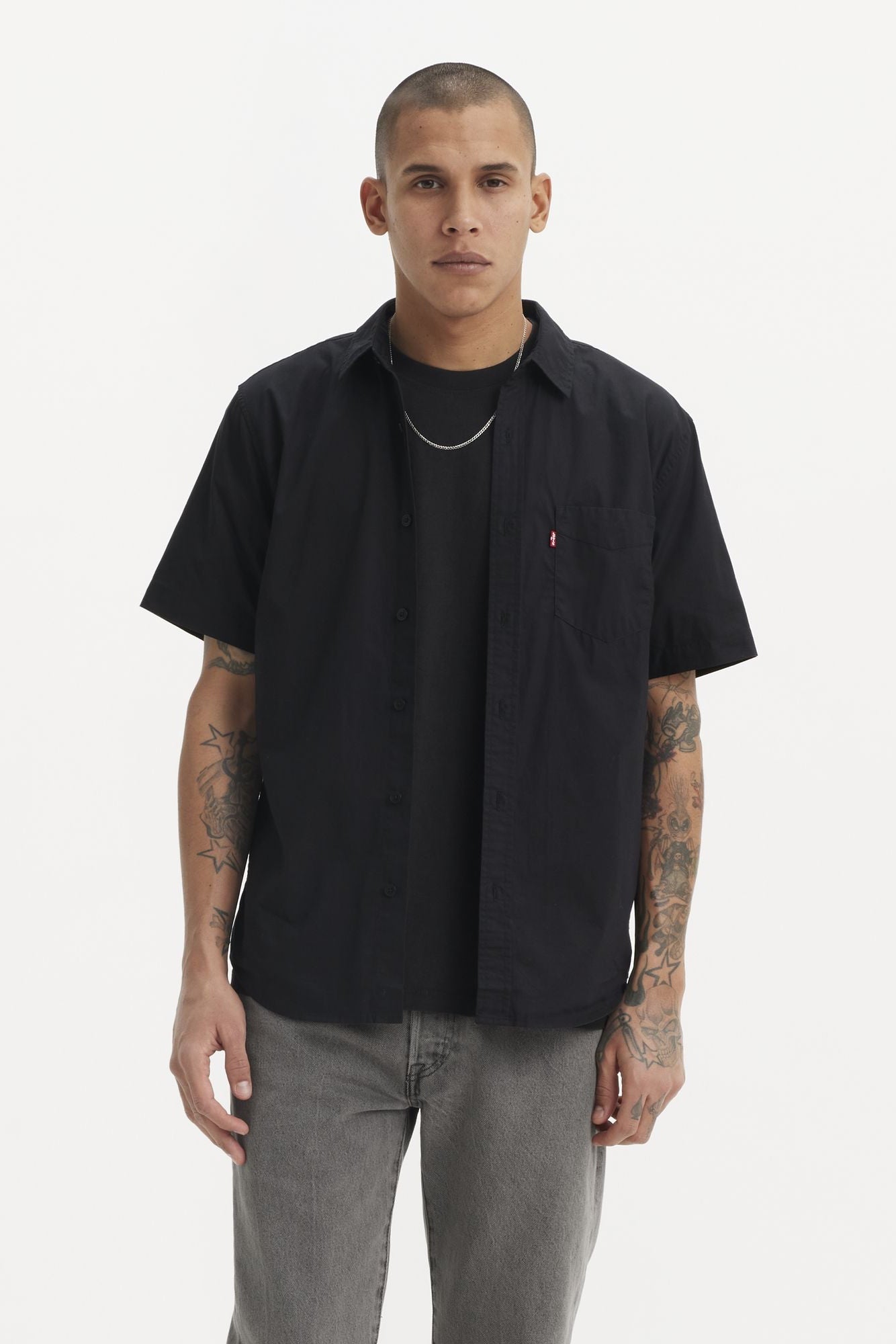 S/S Classic 1 Pocket Standard Shirt Shirts Levi&#39;s