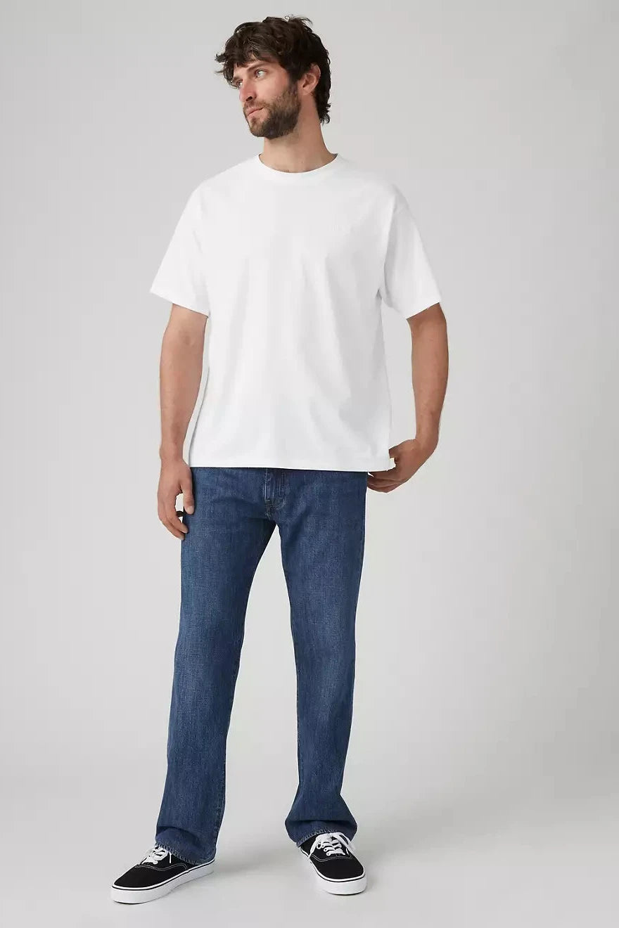 555™ Relaxed Straight Lightweight Linen+ Denim Jeans Denim Levi's