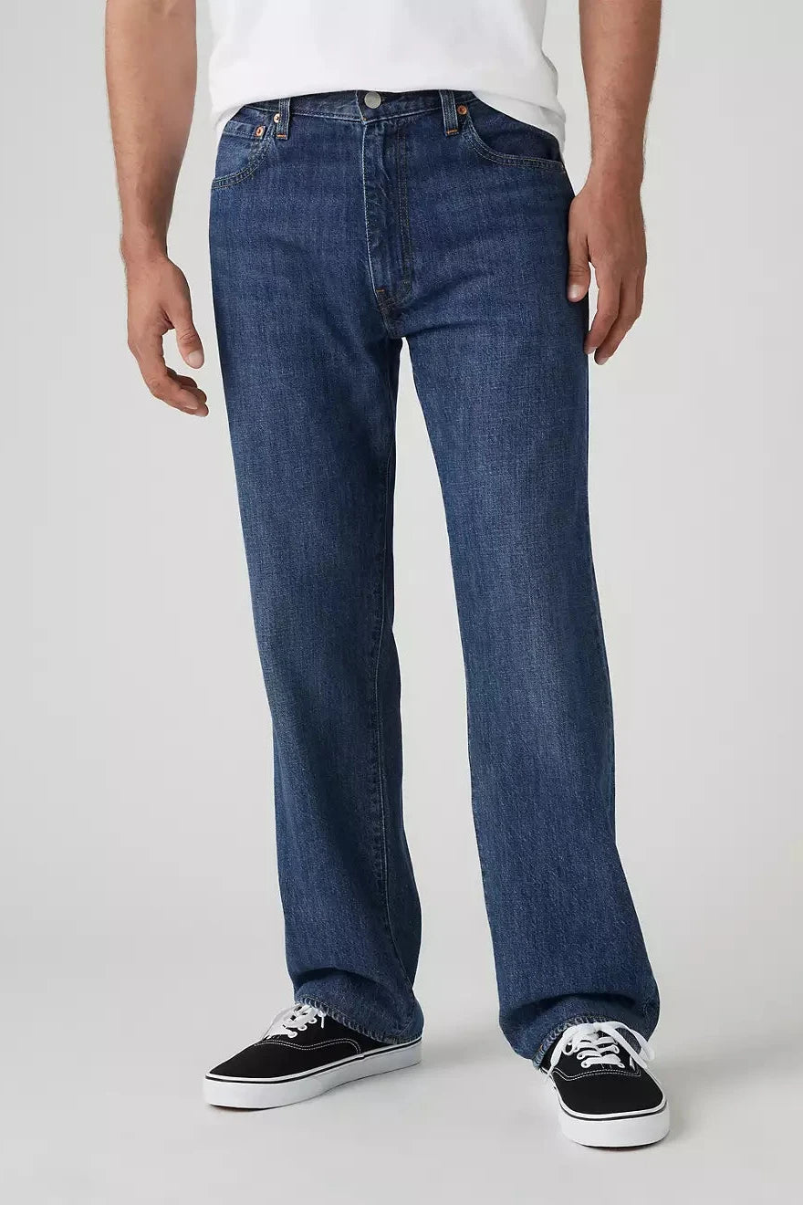 555™ Relaxed Straight Lightweight Linen+ Denim Jeans Denim Levi's