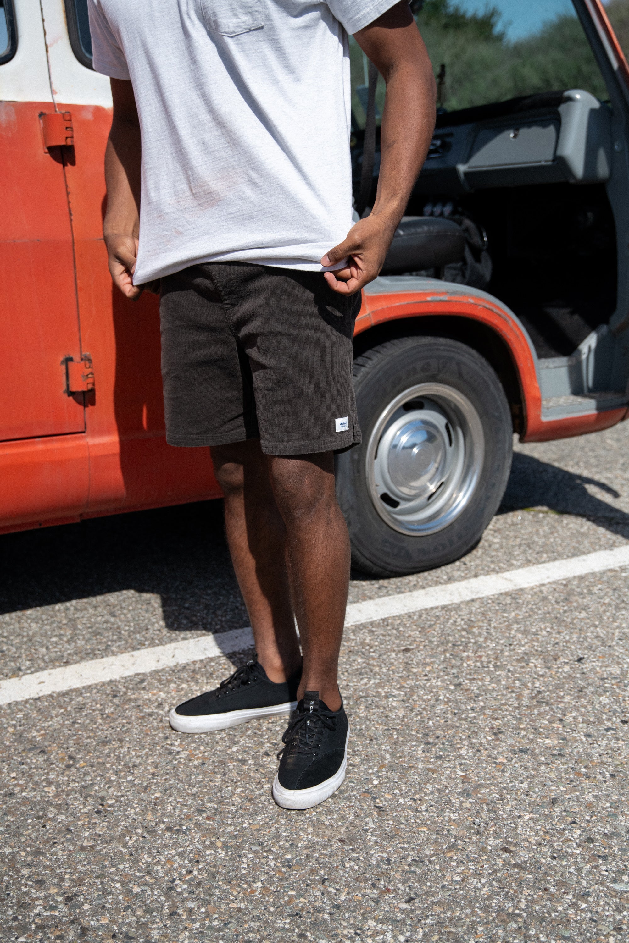 Cord Local Short Shorts Katin
