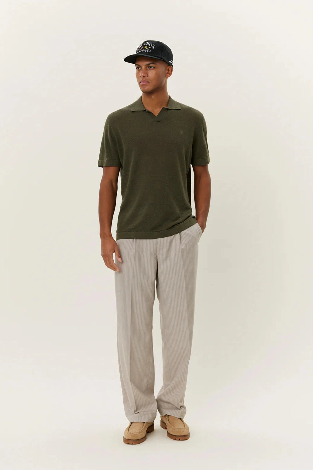 Emmanuel Polo Knit Polos Les Deux