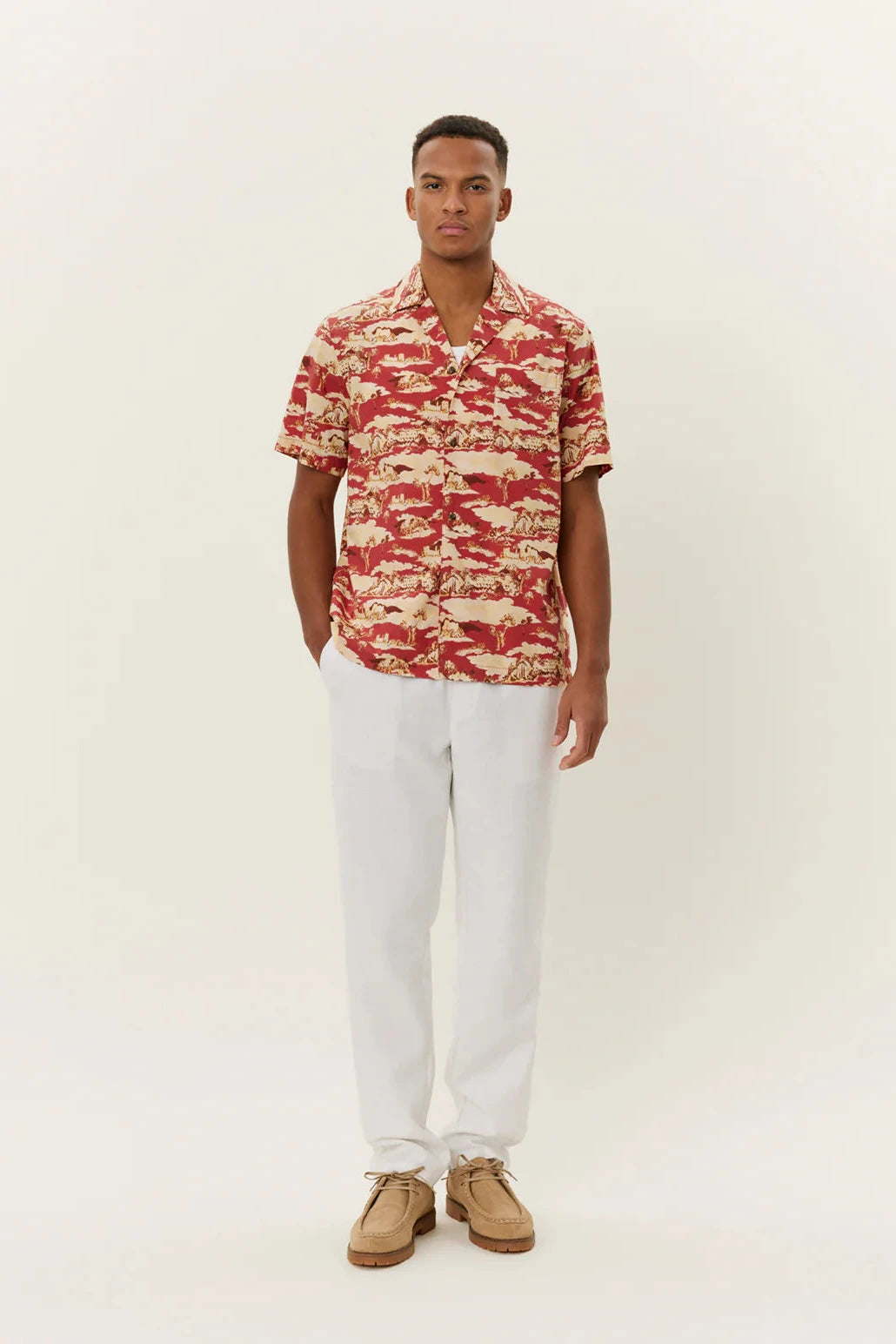 Lesley Ruins AOP SS Shirt Shirts Les Deux