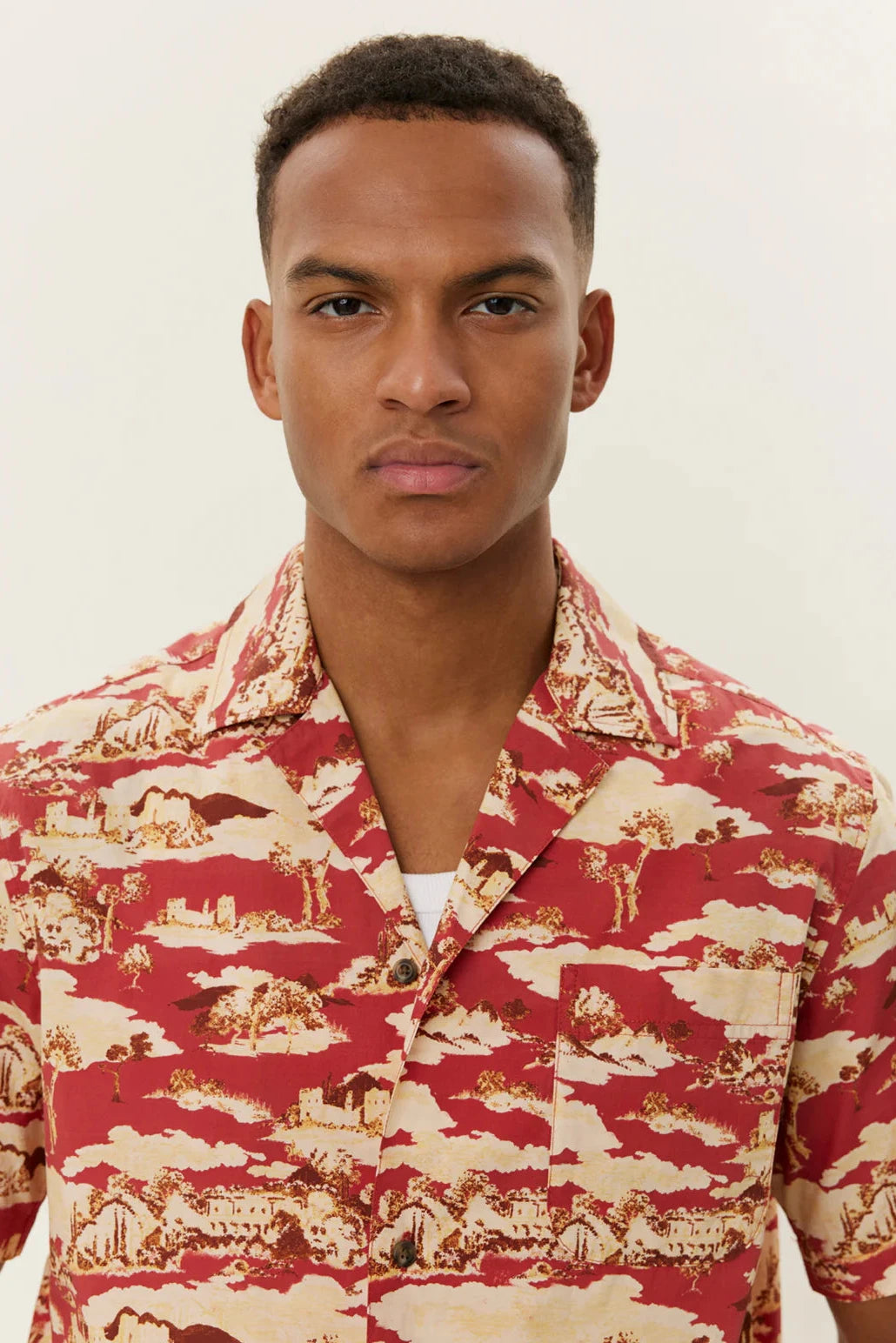 Lesley Ruins AOP SS Shirt Shirts Les Deux
