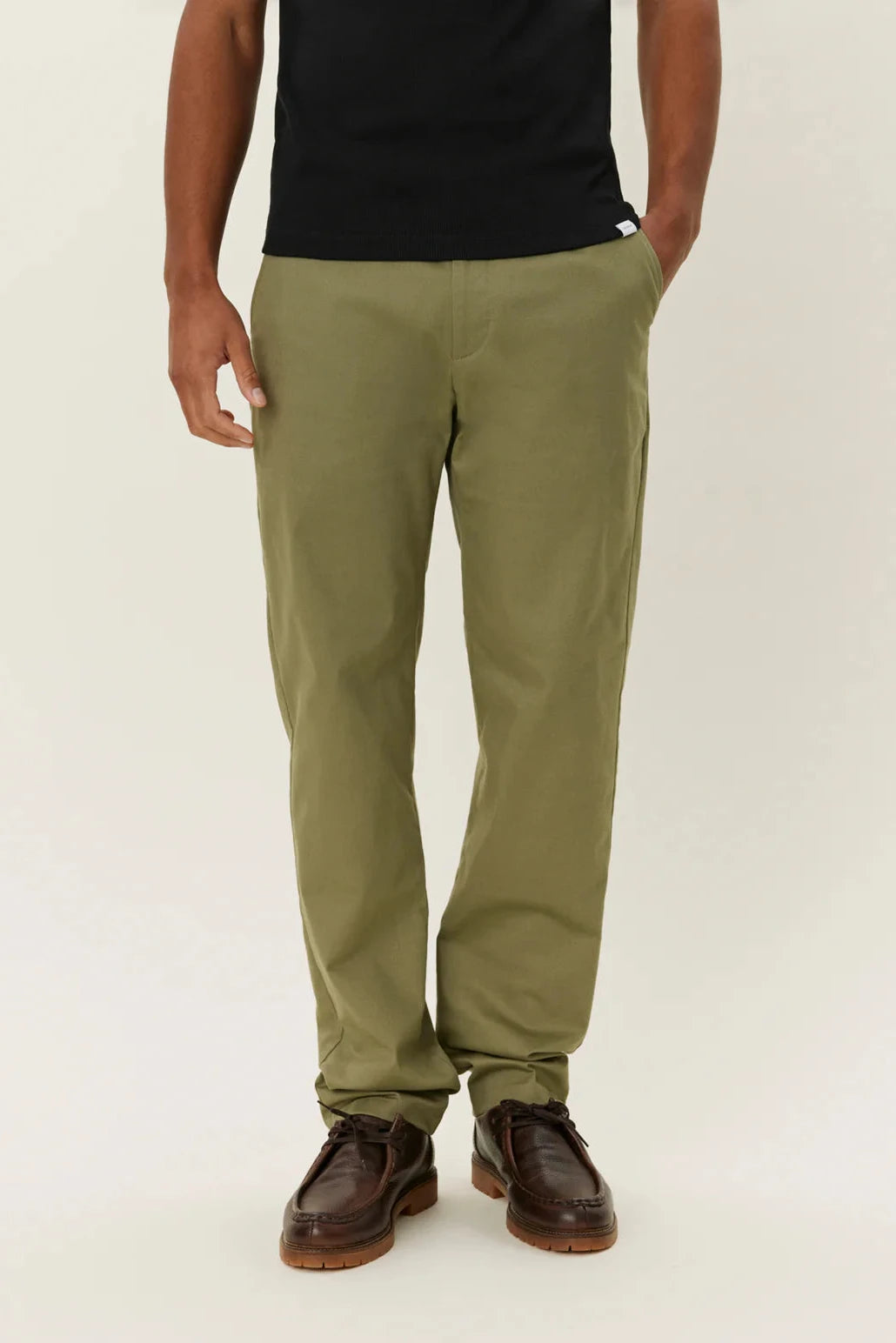 Como Cotton Chino 34L Pants Les Deux