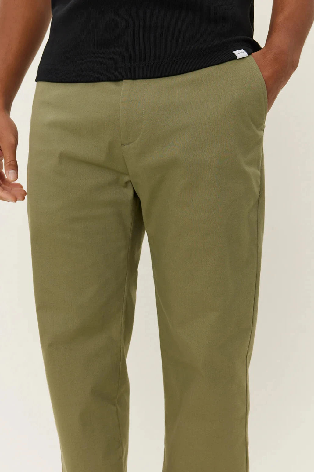 Como Cotton Chino 34L Pants Les Deux