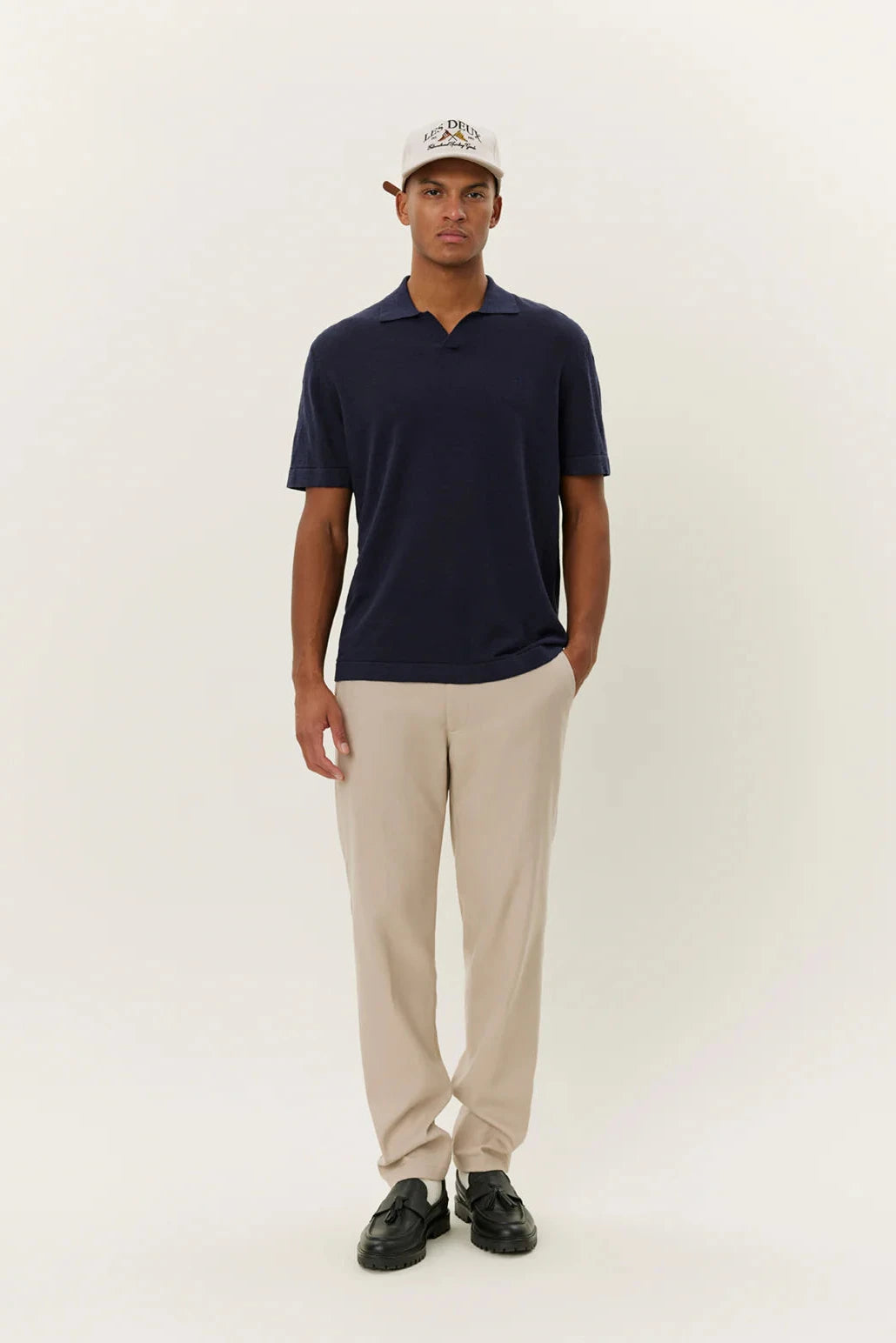 Emmanuel Polo Knit Polos Les Deux