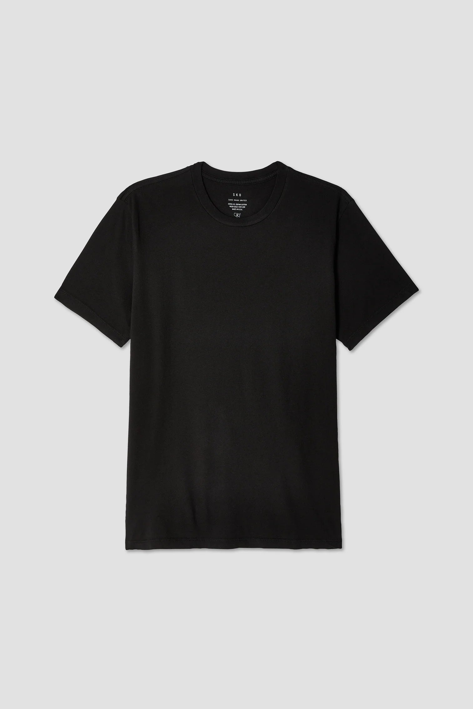 Short Sleeve Supima Crew Tee T-Shirts Save Khaki United