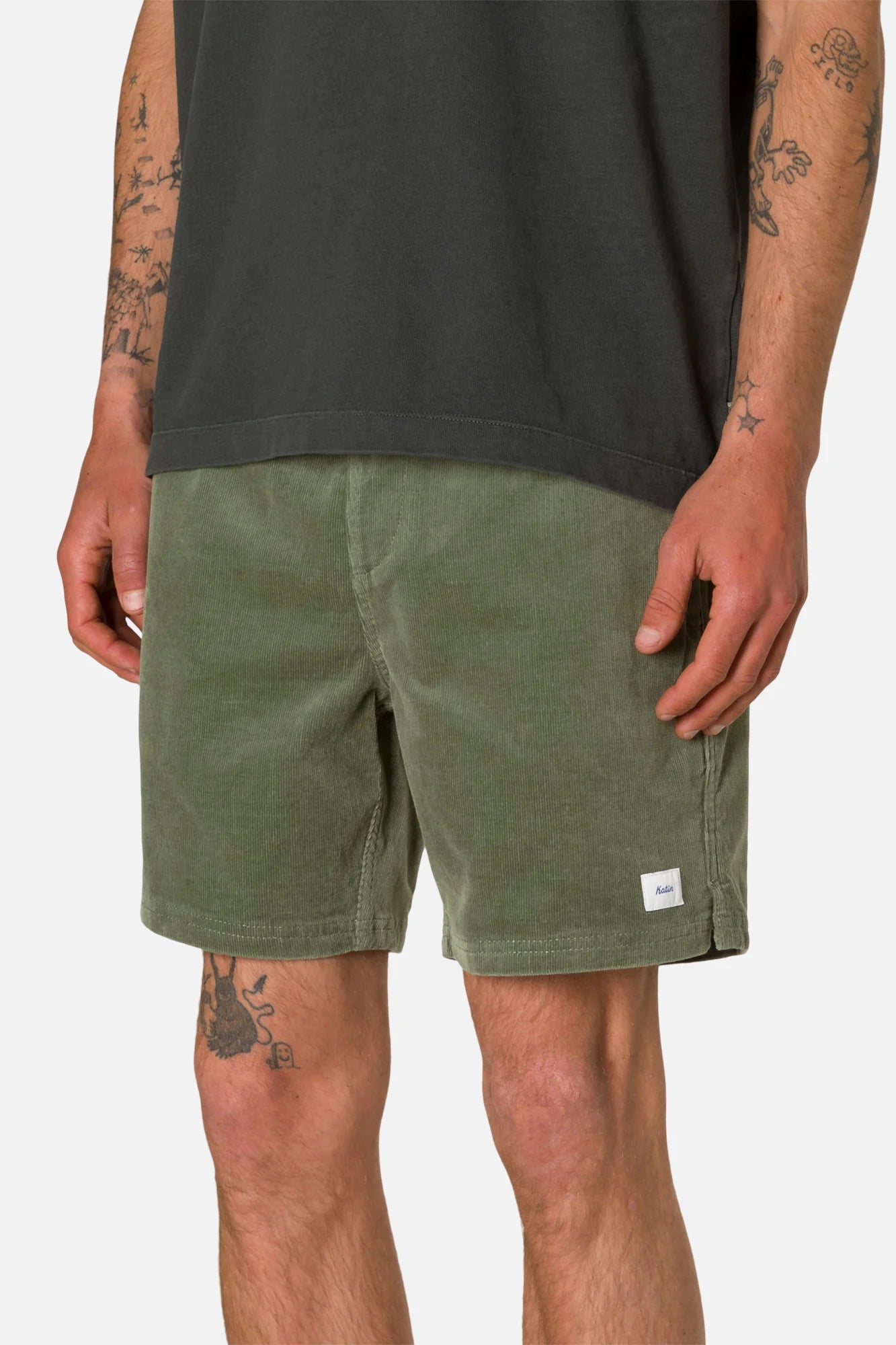 Cord Local Short Shorts Katin