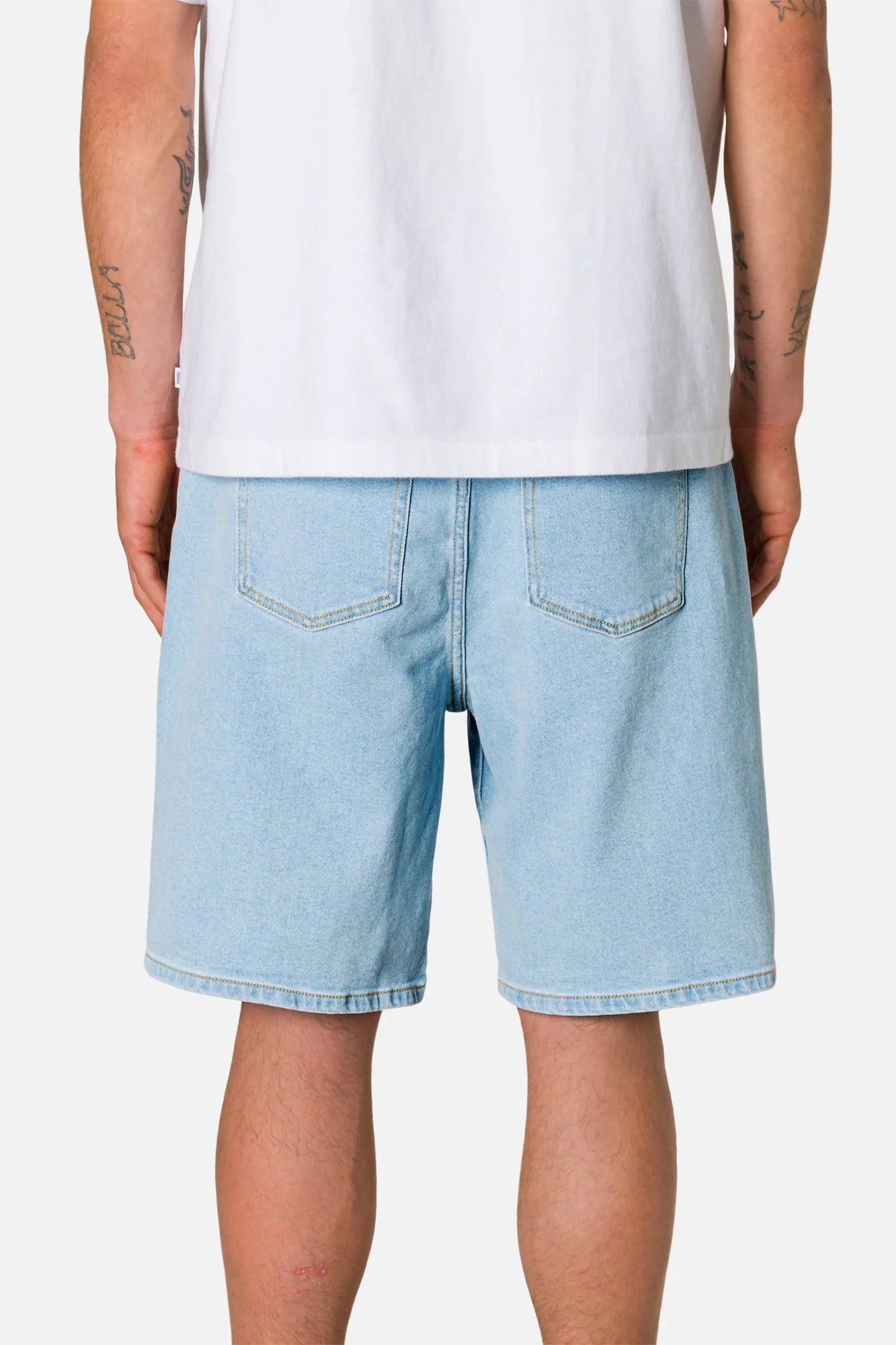 George 64 Bull Denim Short Shorts Katin