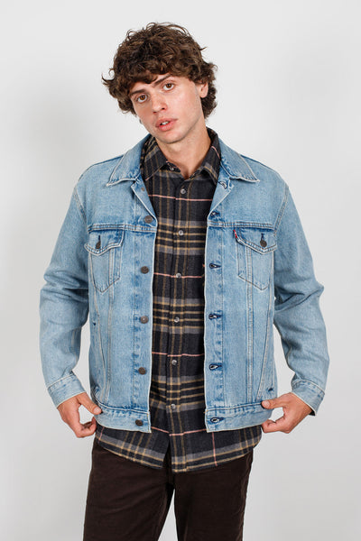 Levi's trucker jacket light stonewash online