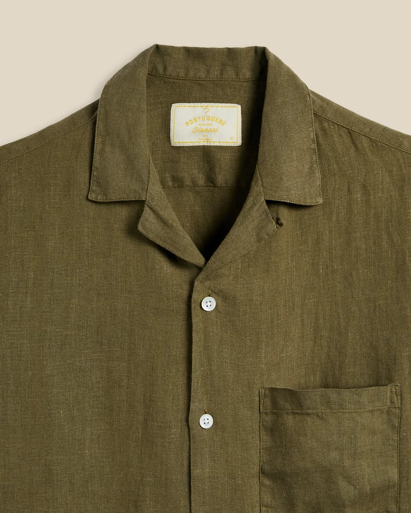 Linen Camp Shirt Shirts Portuguese Flannel