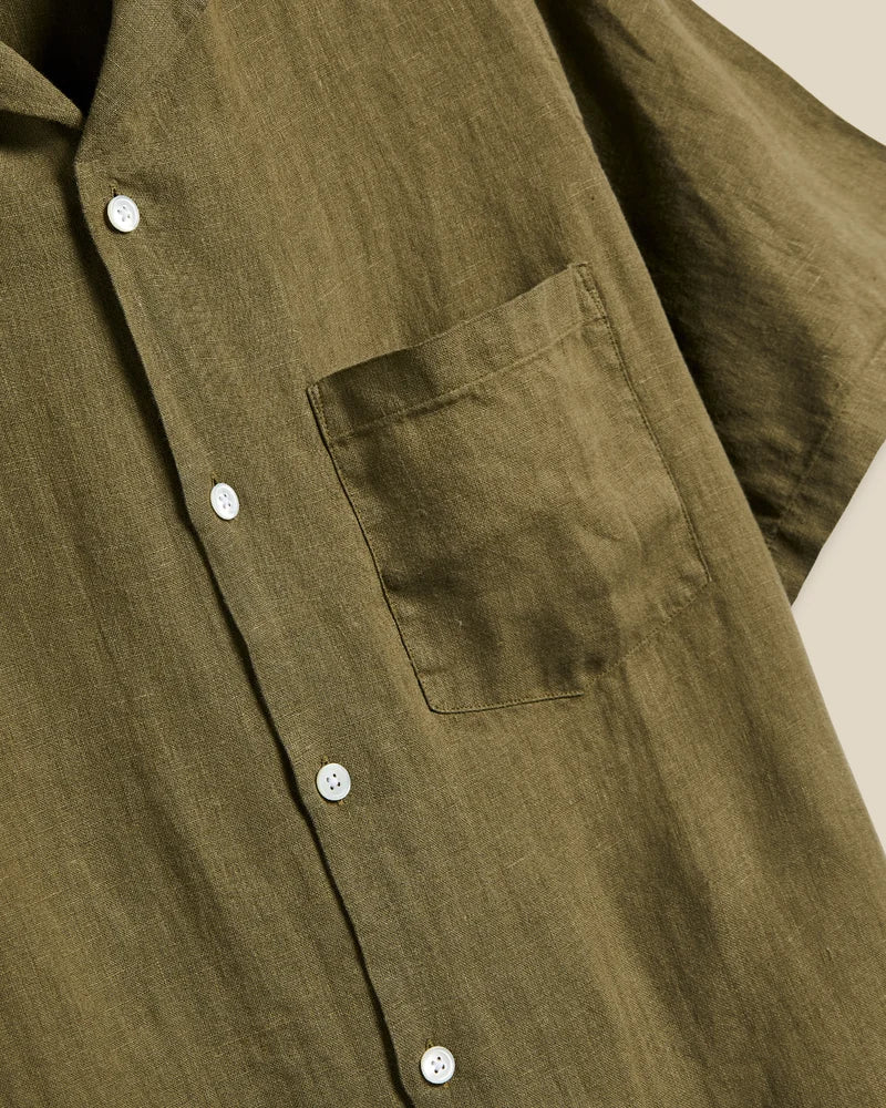 Linen Camp Shirt Shirts Portuguese Flannel