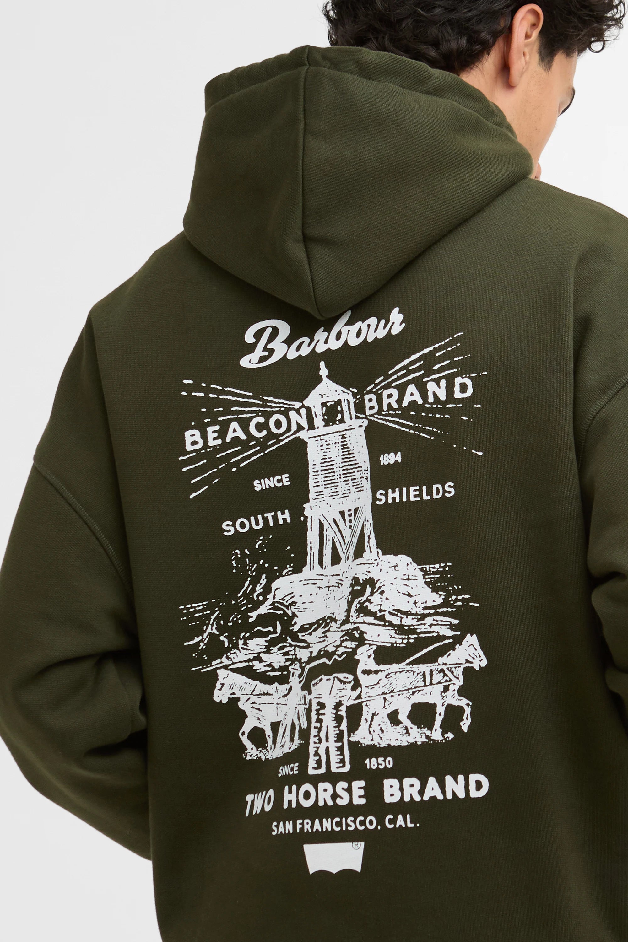 Barbour x Levi&#39;s Graphic Hoodie Sweaters Barbour