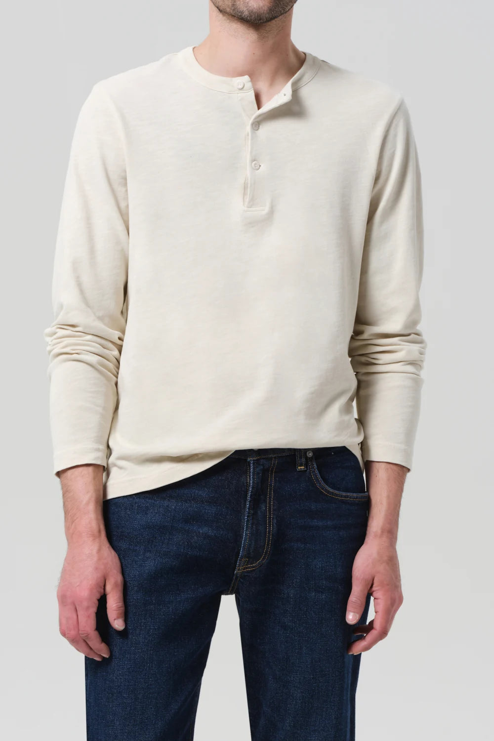Three Button Henley T-Shirts Citizens of Humanity