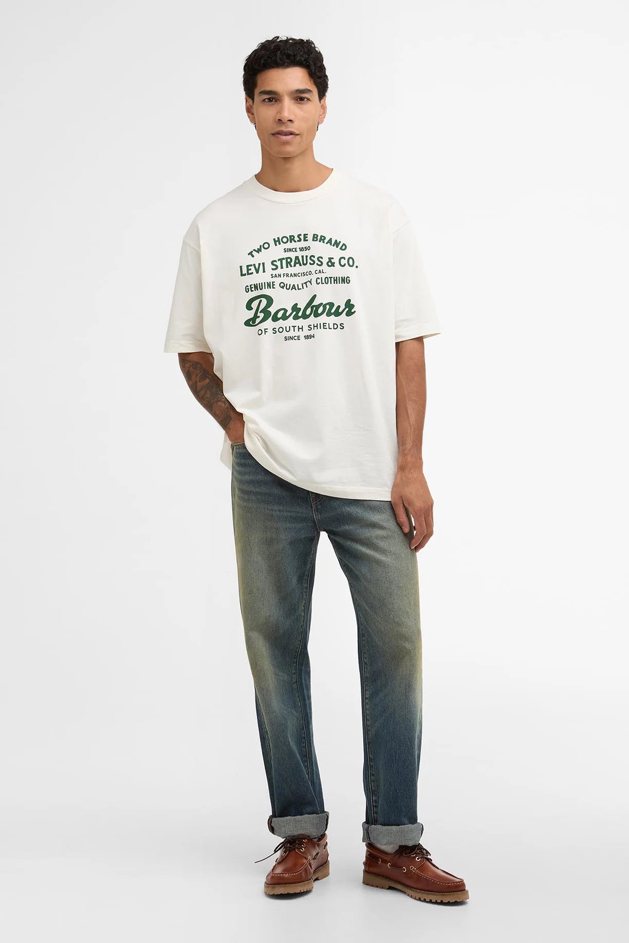 Barbour x Levi&#39;s Graphic T-Shirt T-Shirts Barbour