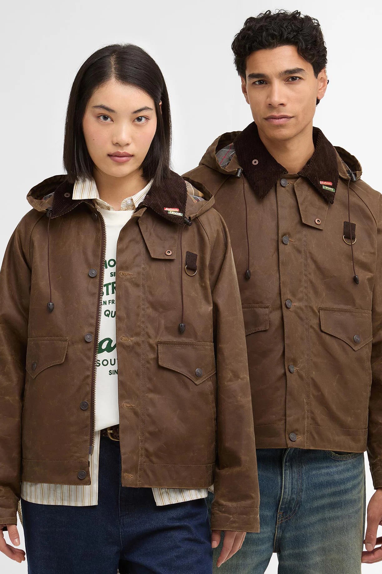 Barbour x Levi&#39;s Spey Waxed Jacket Jackets Barbour