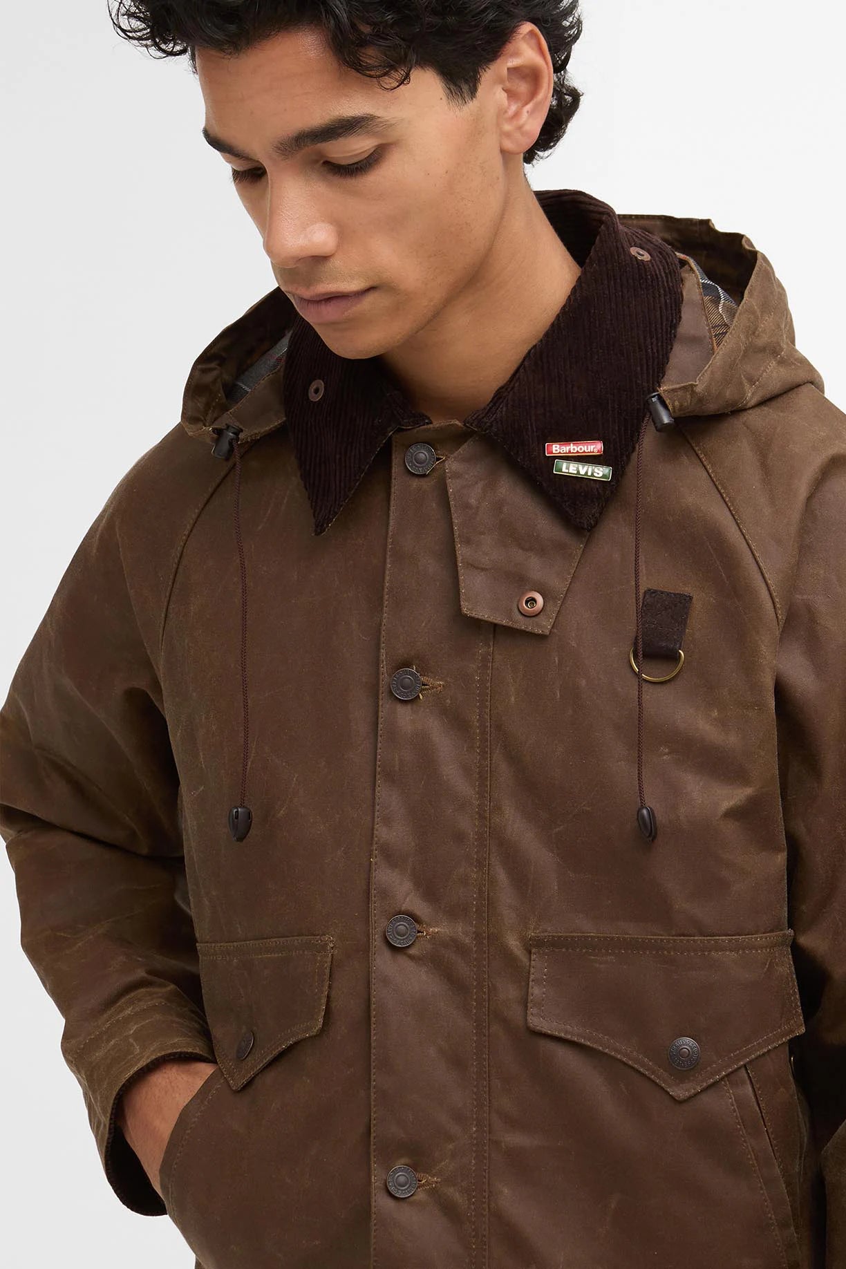 Barbour x Levi&#39;s Spey Waxed Jacket Jackets Barbour