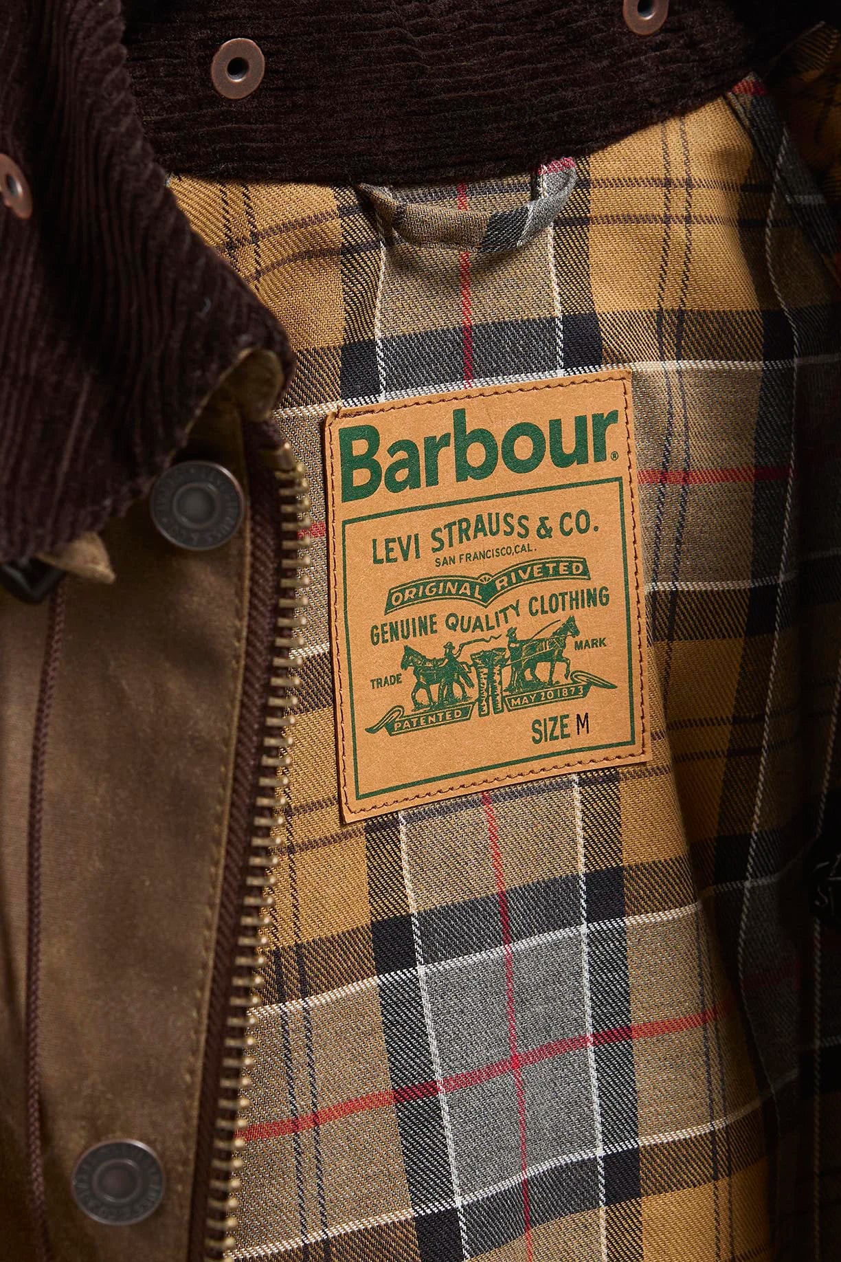 Barbour x Levi&#39;s Spey Waxed Jacket Jackets Barbour