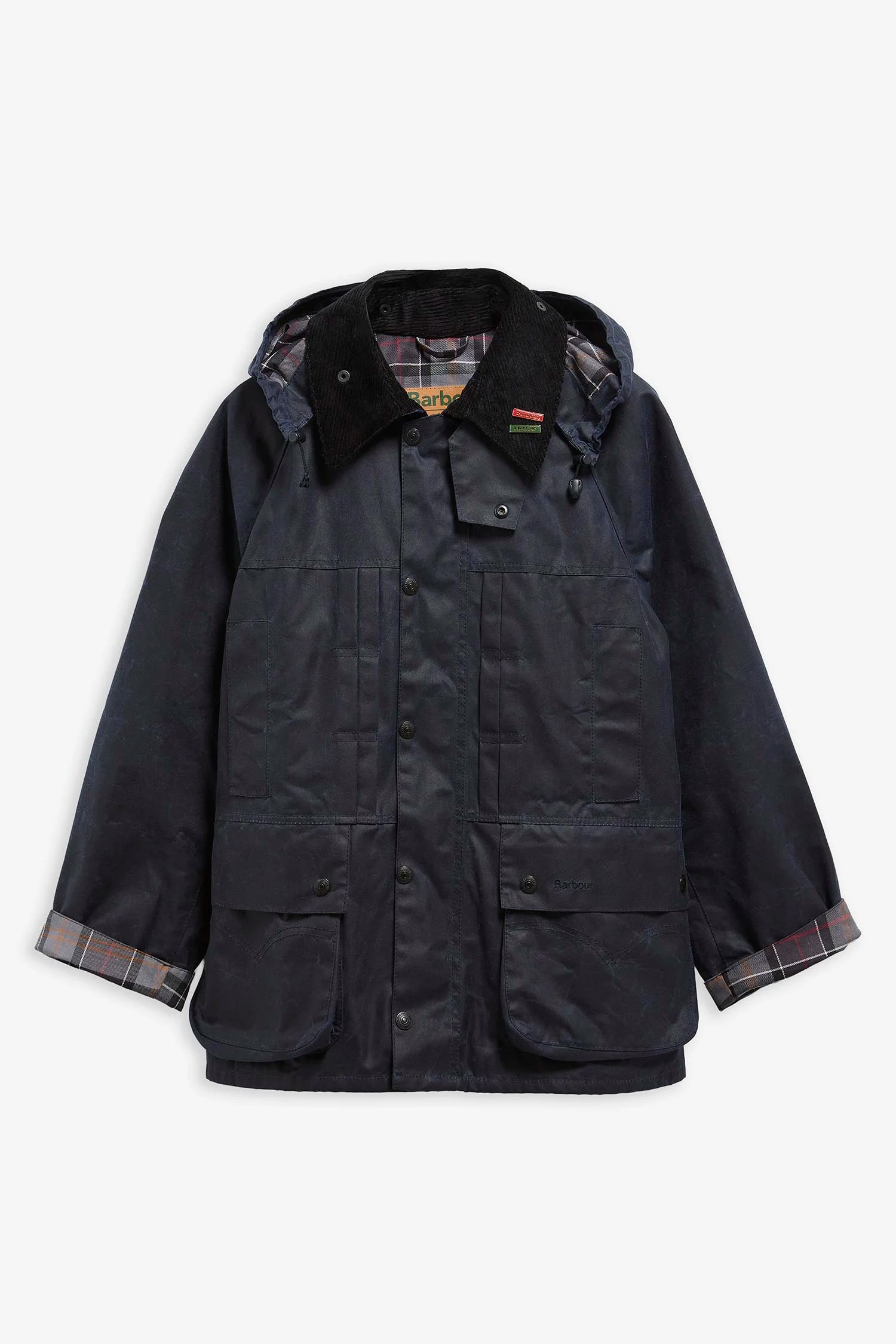 Barbour x Levi's Oversized Bedale Waxed Jacket Jackets Barbour