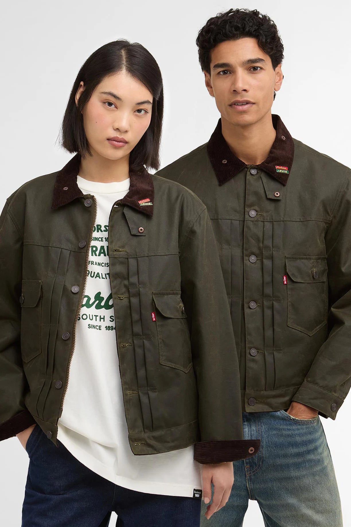 Barbour x Levi&#39;s Type II Waxed Jacket Jackets Barbour