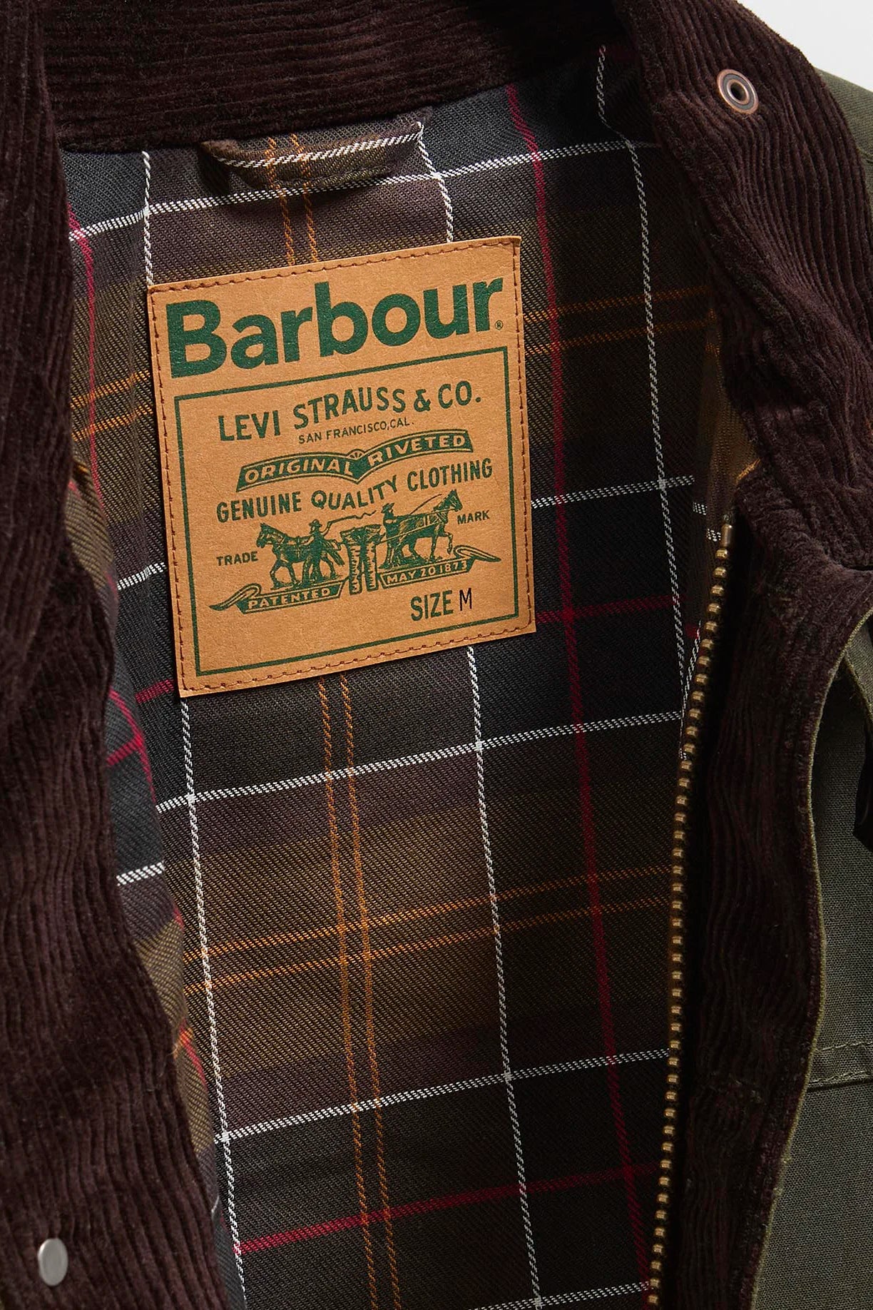 Barbour x Levi&#39;s Type II Waxed Jacket Jackets Barbour