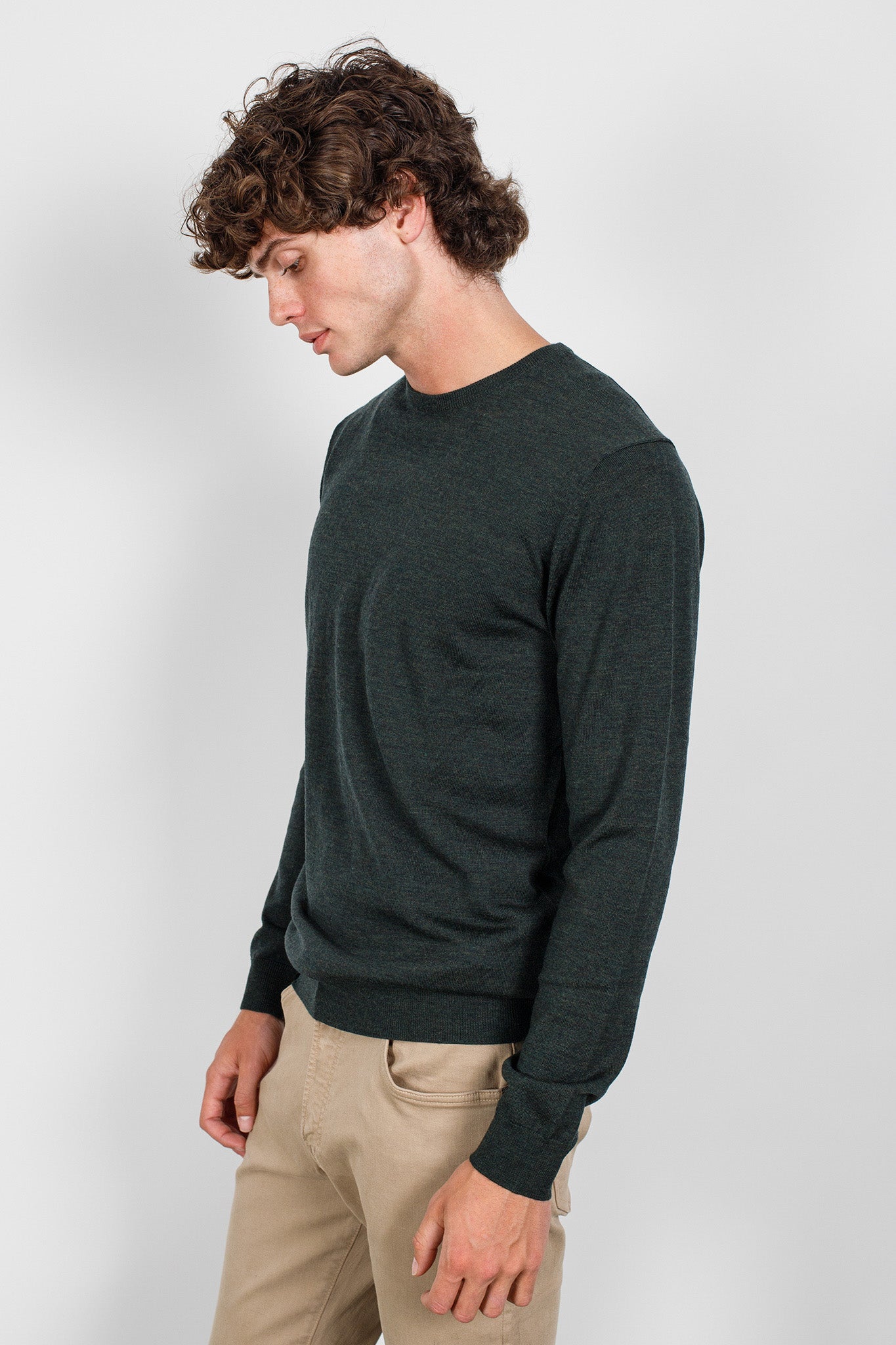 Matinique-Margrate-Pullover-Dark-Forest-Melange