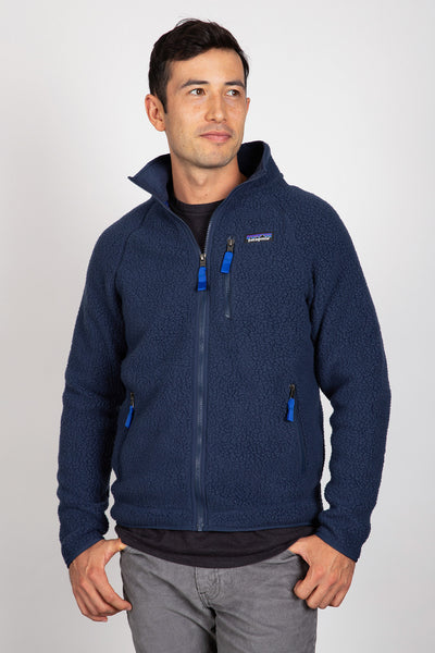 Retro pile recycled fleece zip jacket online