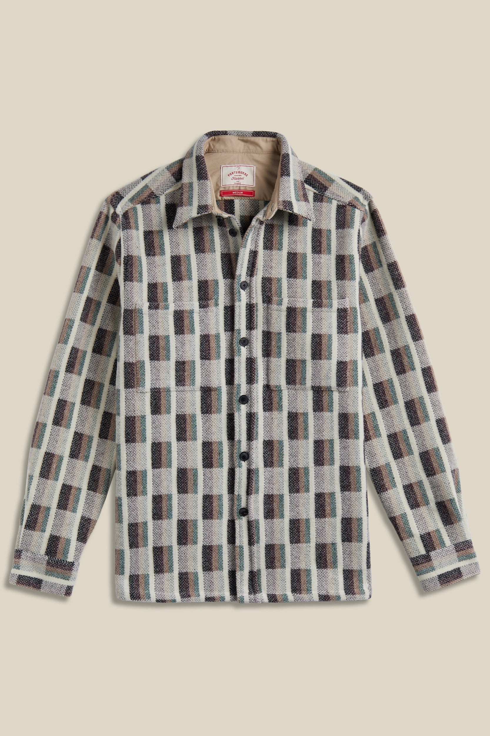 Merino Jacquard Overshirt Portuguese Flannel