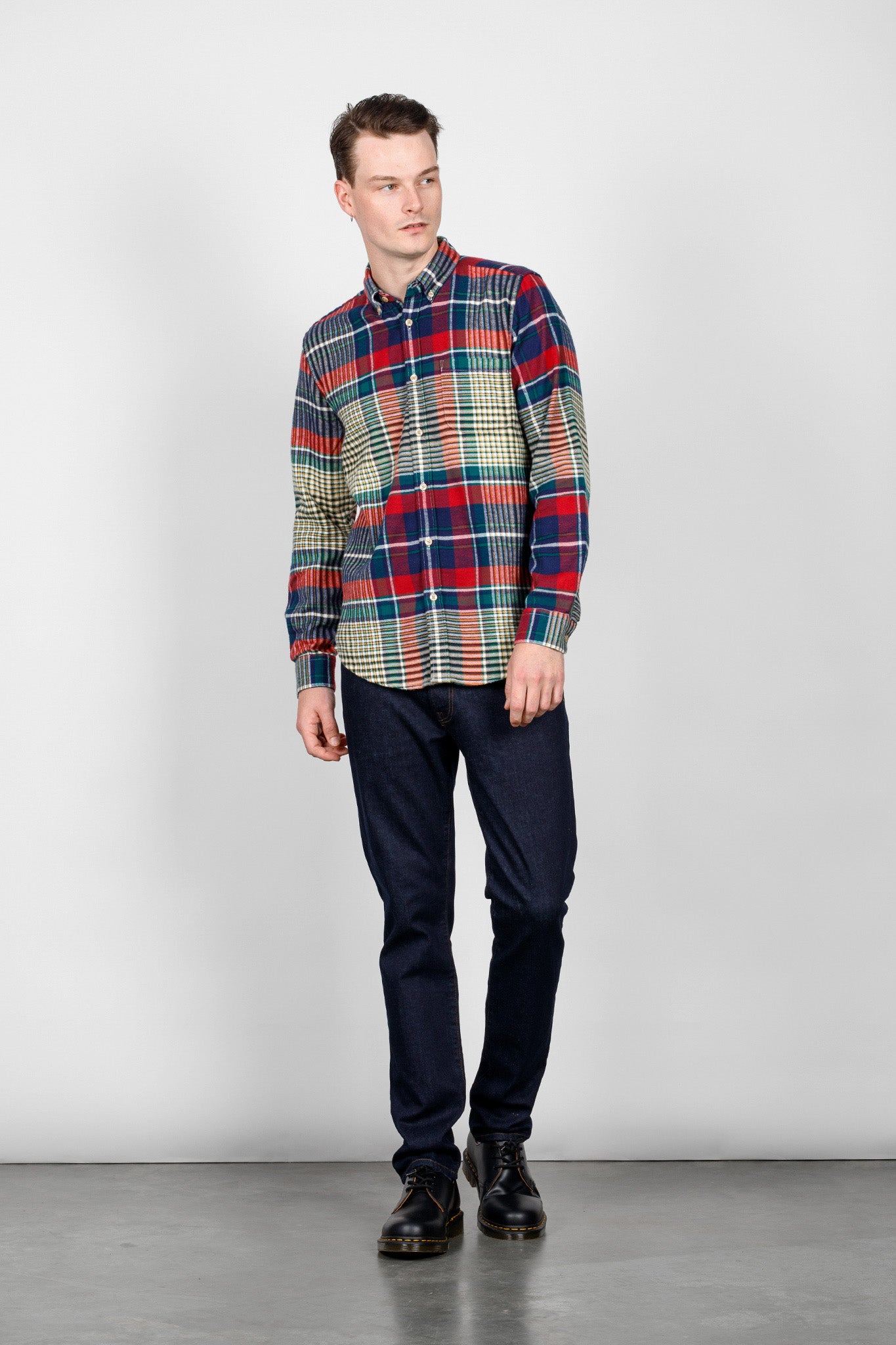 Tolly Button Down Check Shirt Shirts Portuguese Flannel   