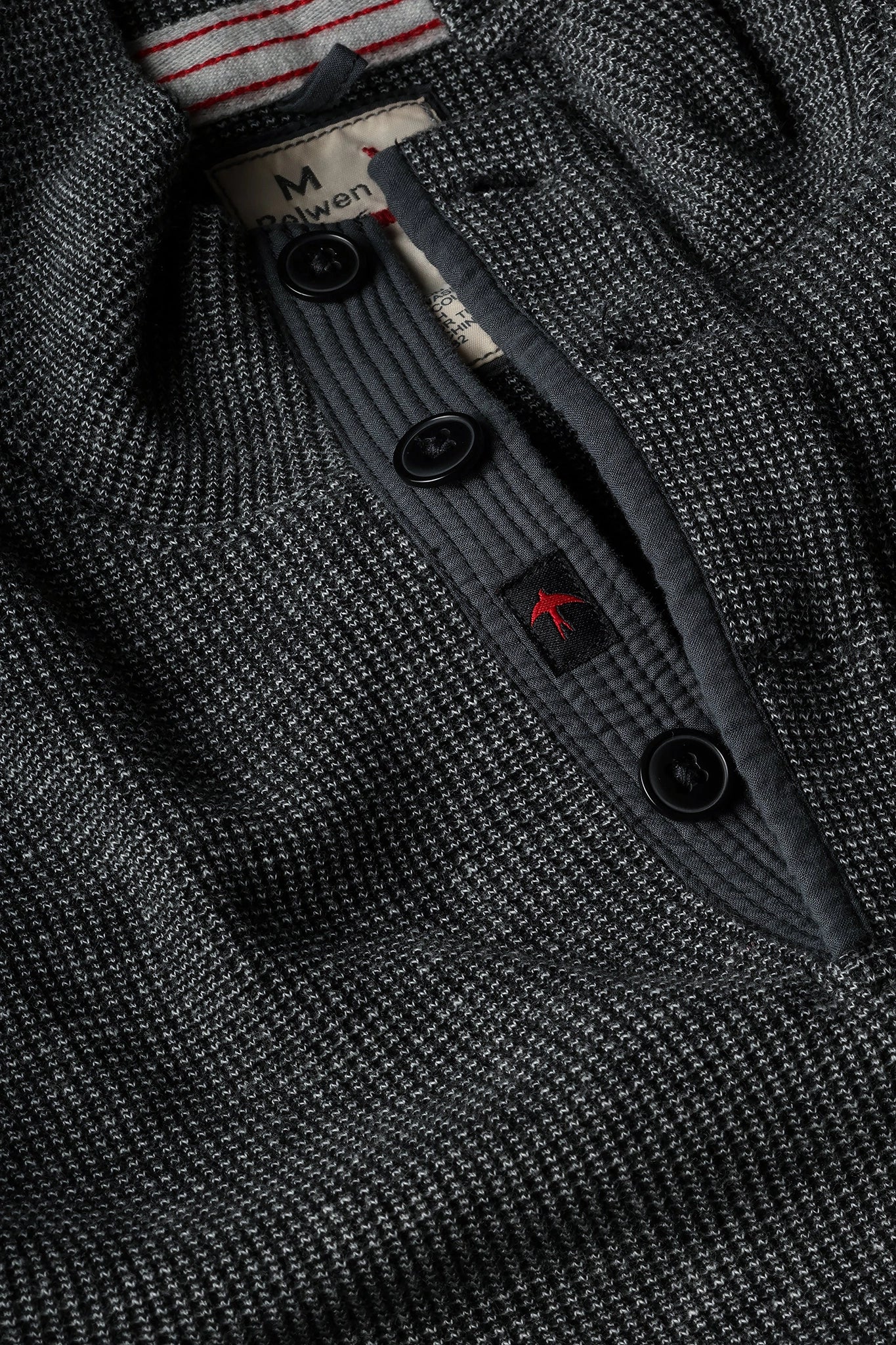 Bi-Waffle Mock Sweaters Relwen