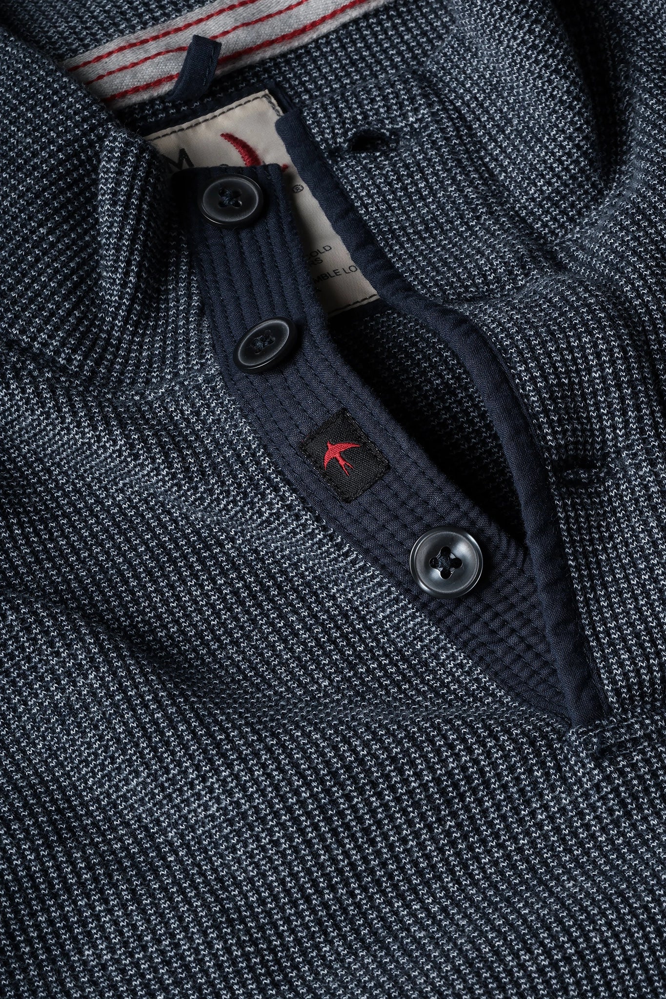 Bi-Waffle Mock Sweaters Relwen