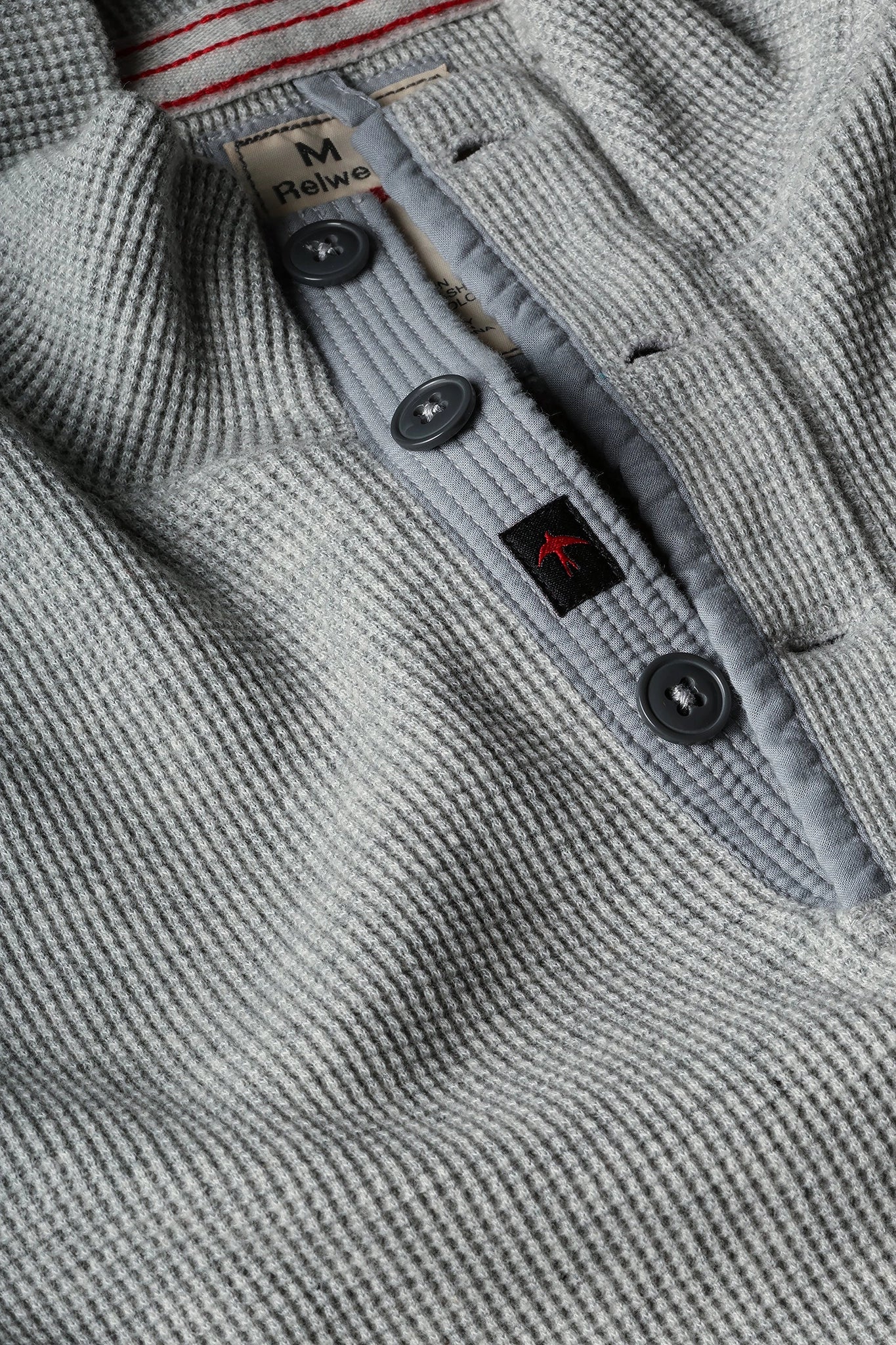 Bi-Waffle Mock Sweaters Relwen