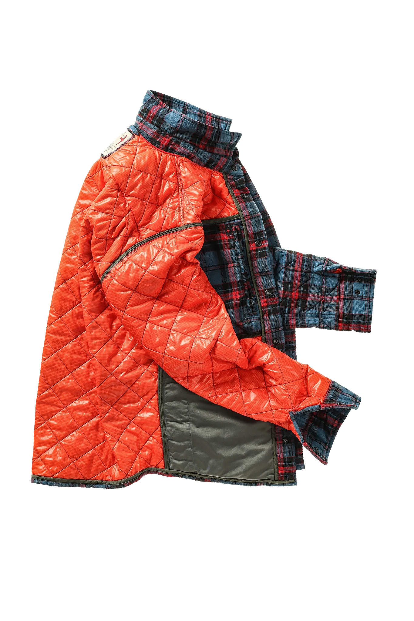 Quilted Flannel Shirt Jacket Overshirts Relwen