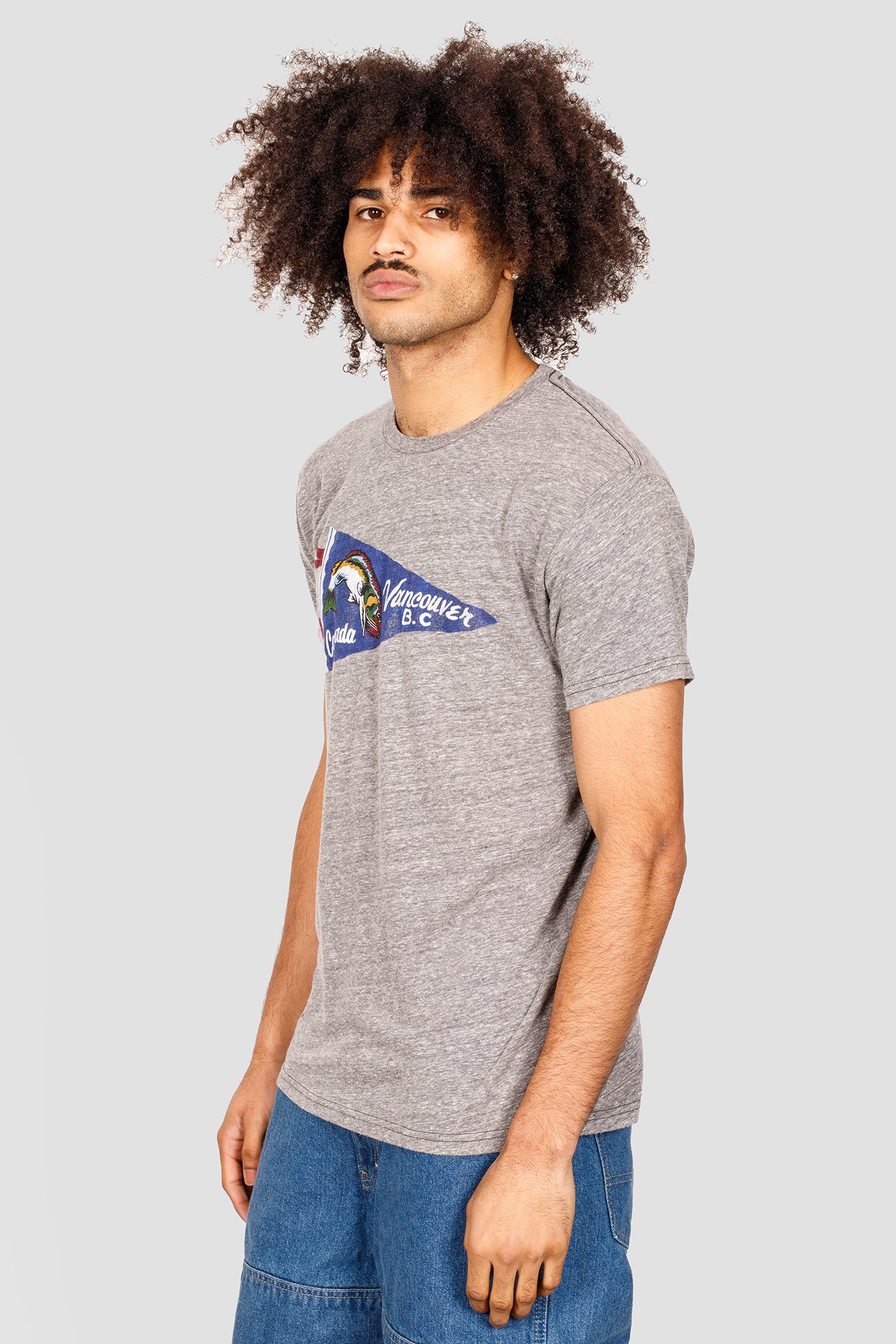 Vancouver Pennant Tee T-Shirts Retro Brand   