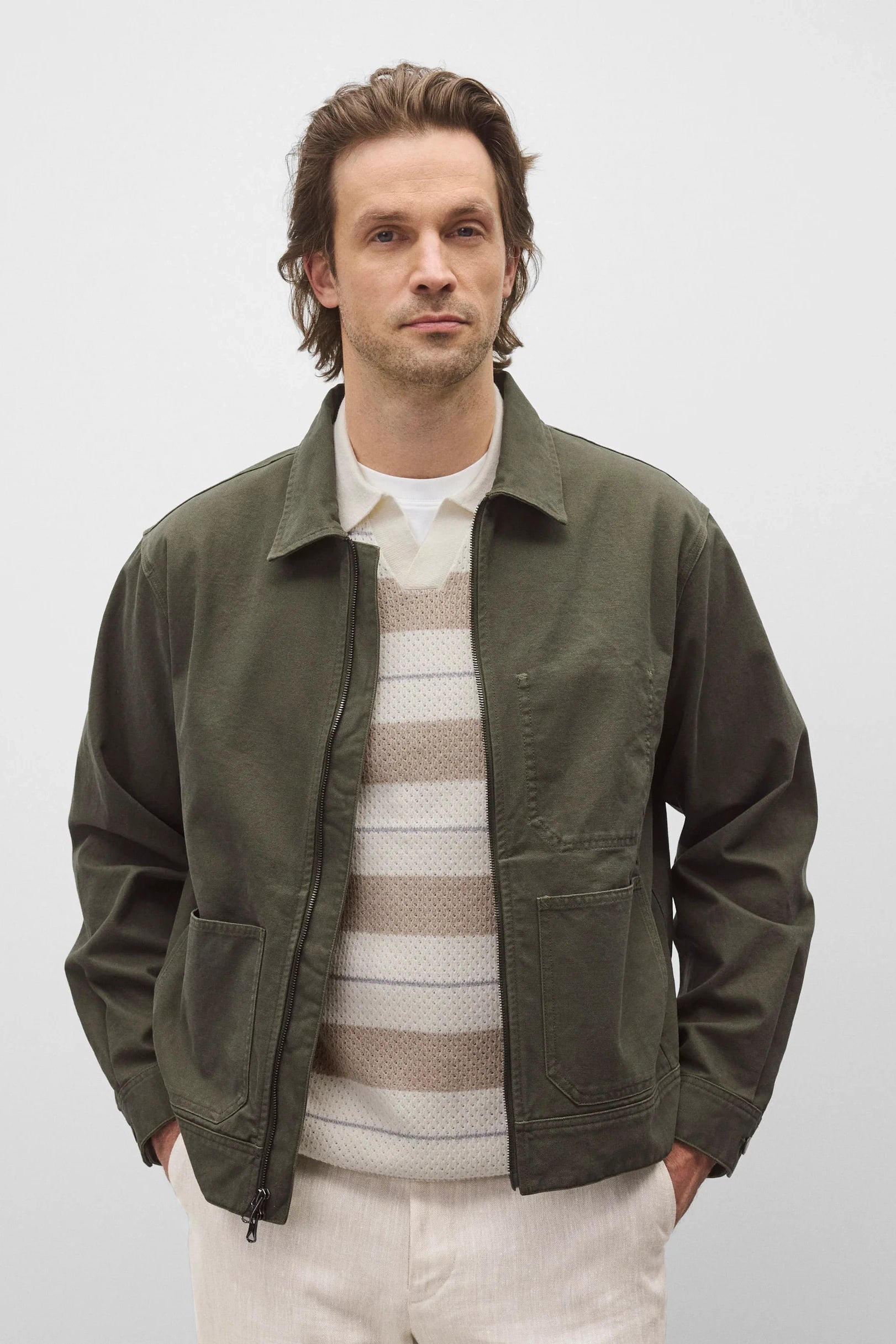 Cotton Canvas Grounds Jacket Outerwear Reigning Champ