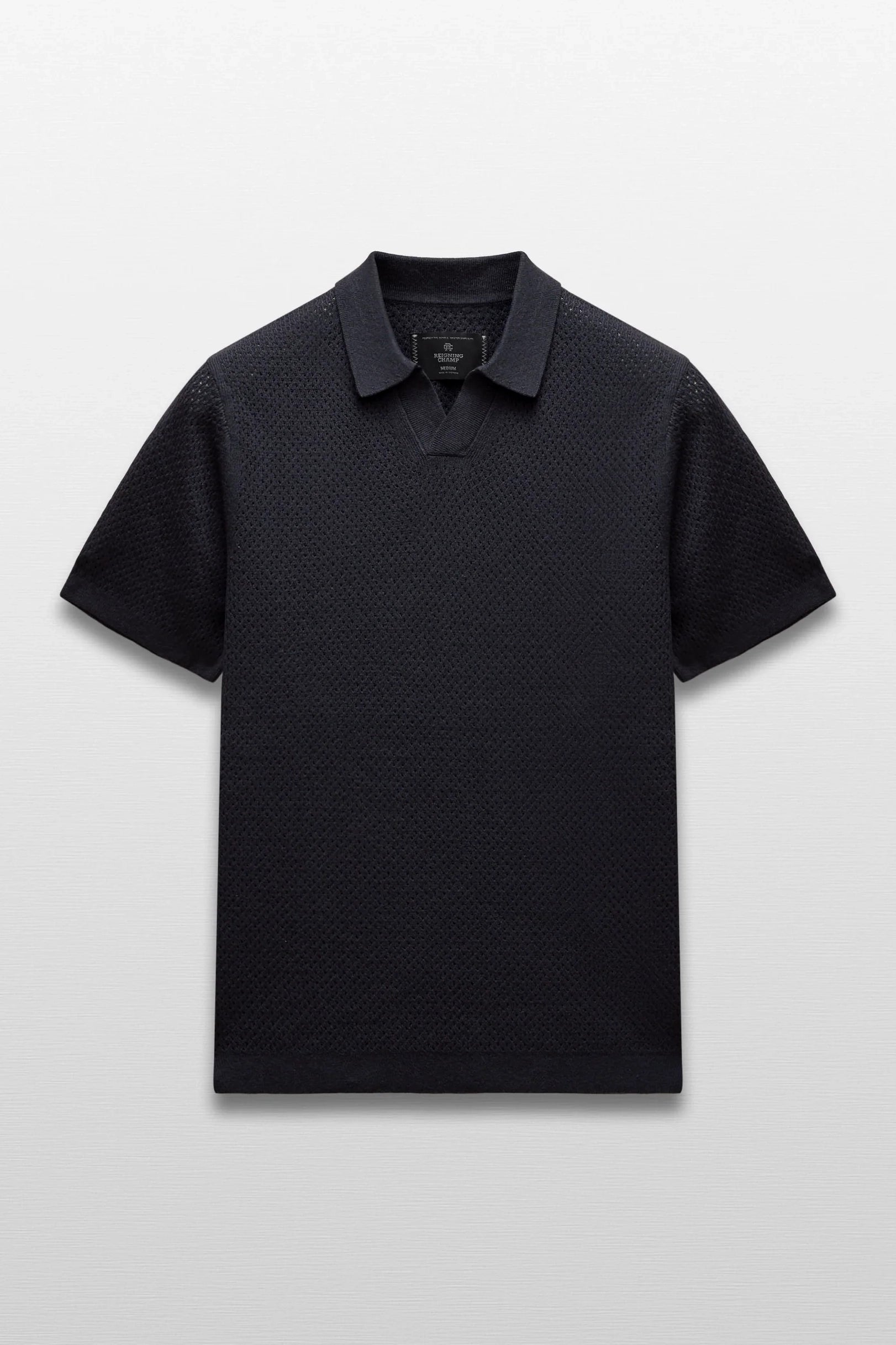 Cotton Linen Victor Polo Polos Reigning Champ