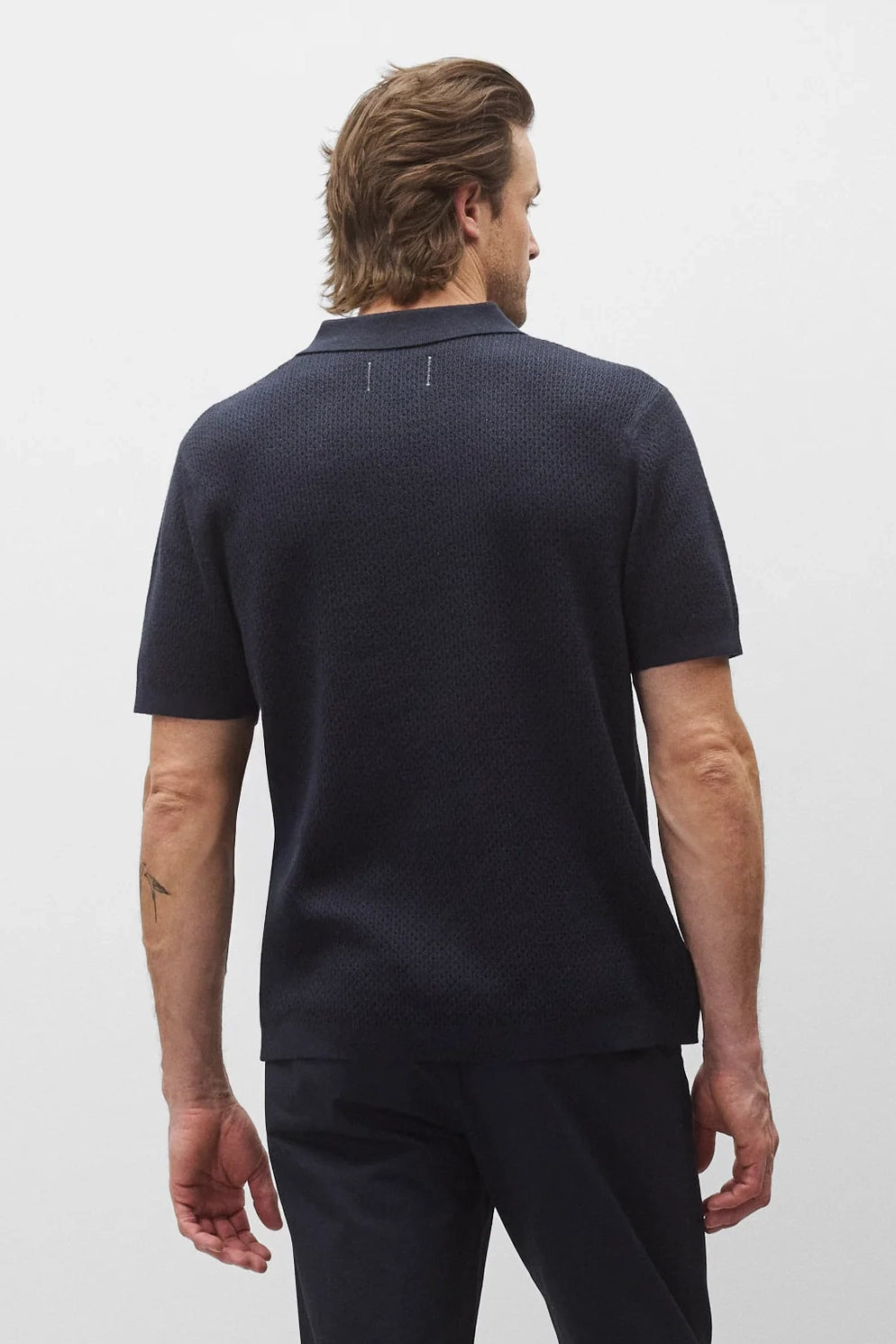 Cotton Linen Victor Polo Polos Reigning Champ