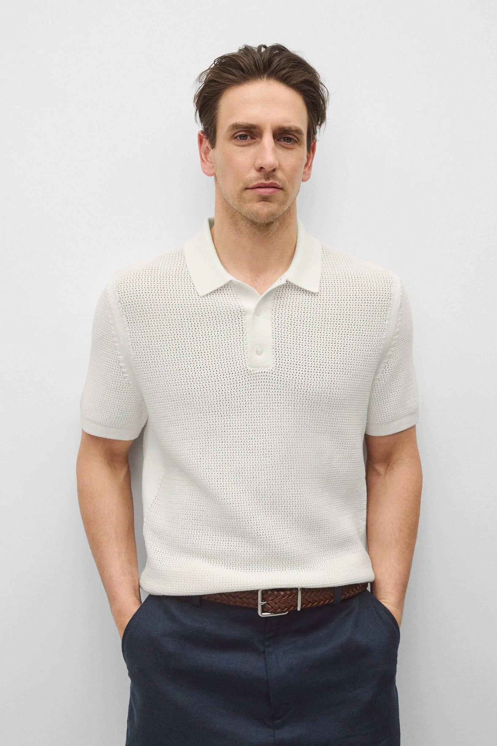 Supima Mesh Cruise Polo Polos Reigning Champ