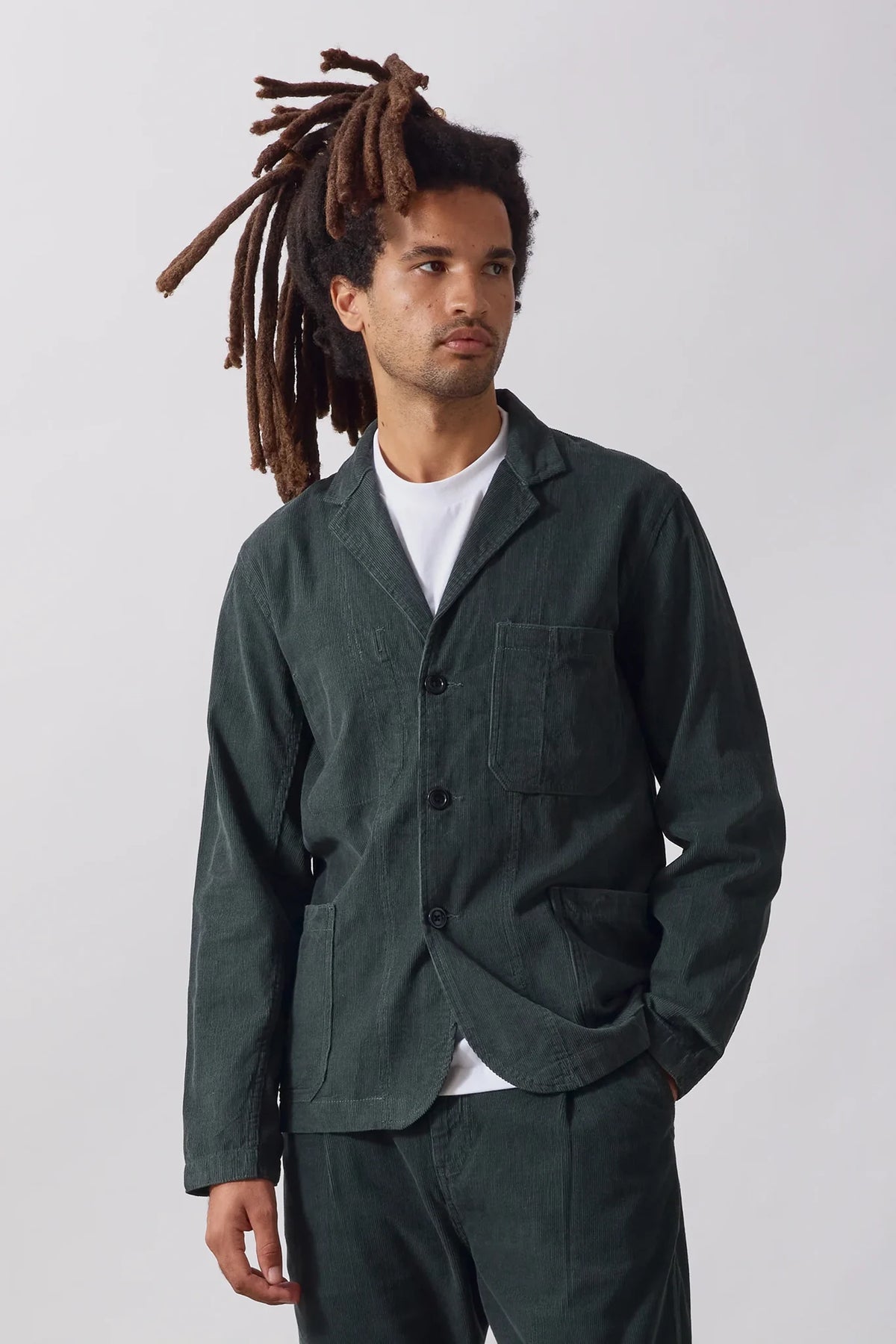 Fine Cord Server Suit Jacket Overshirts Service Works