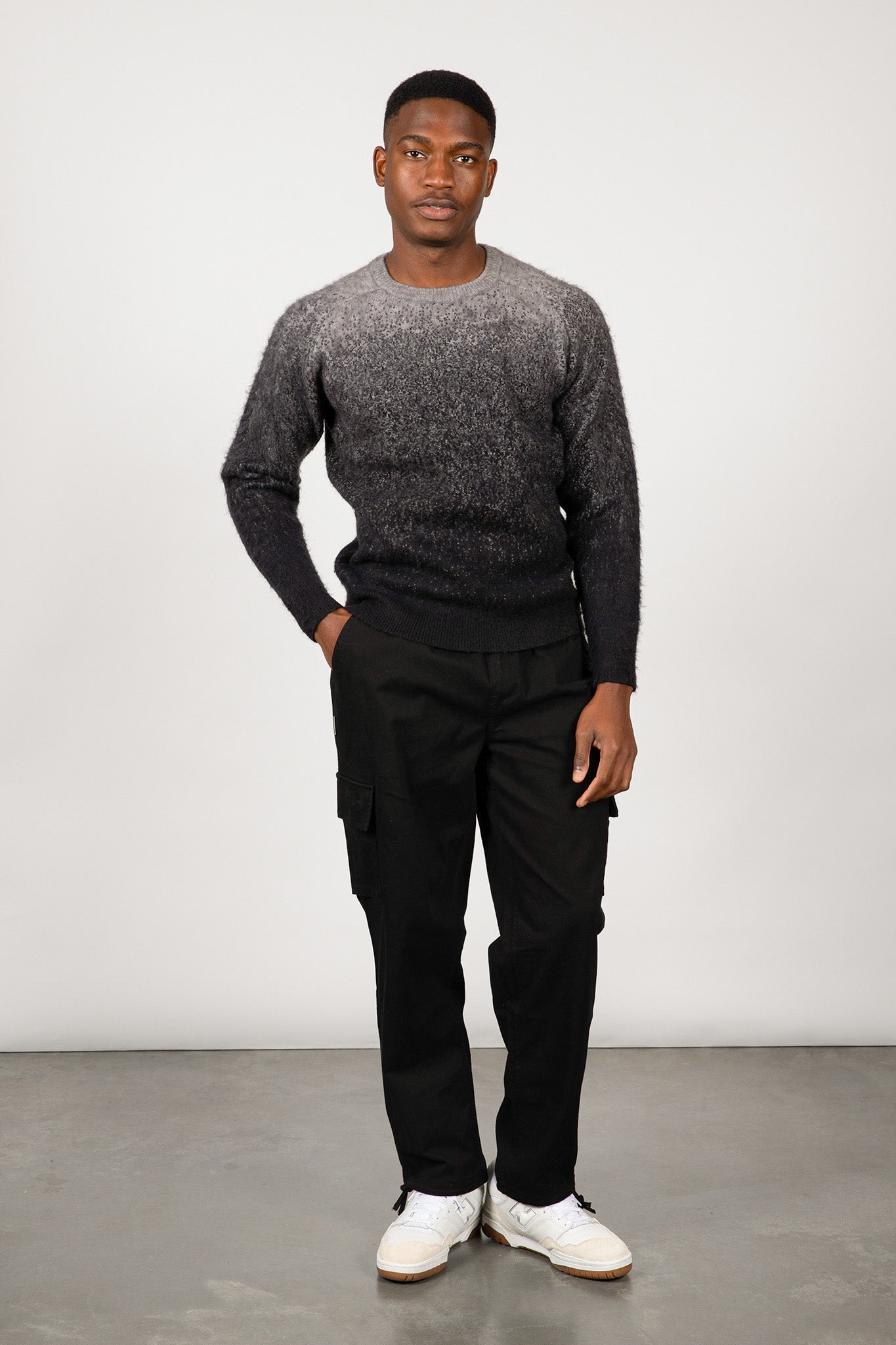Taikan-Gradient-Knit-Sweater-Black