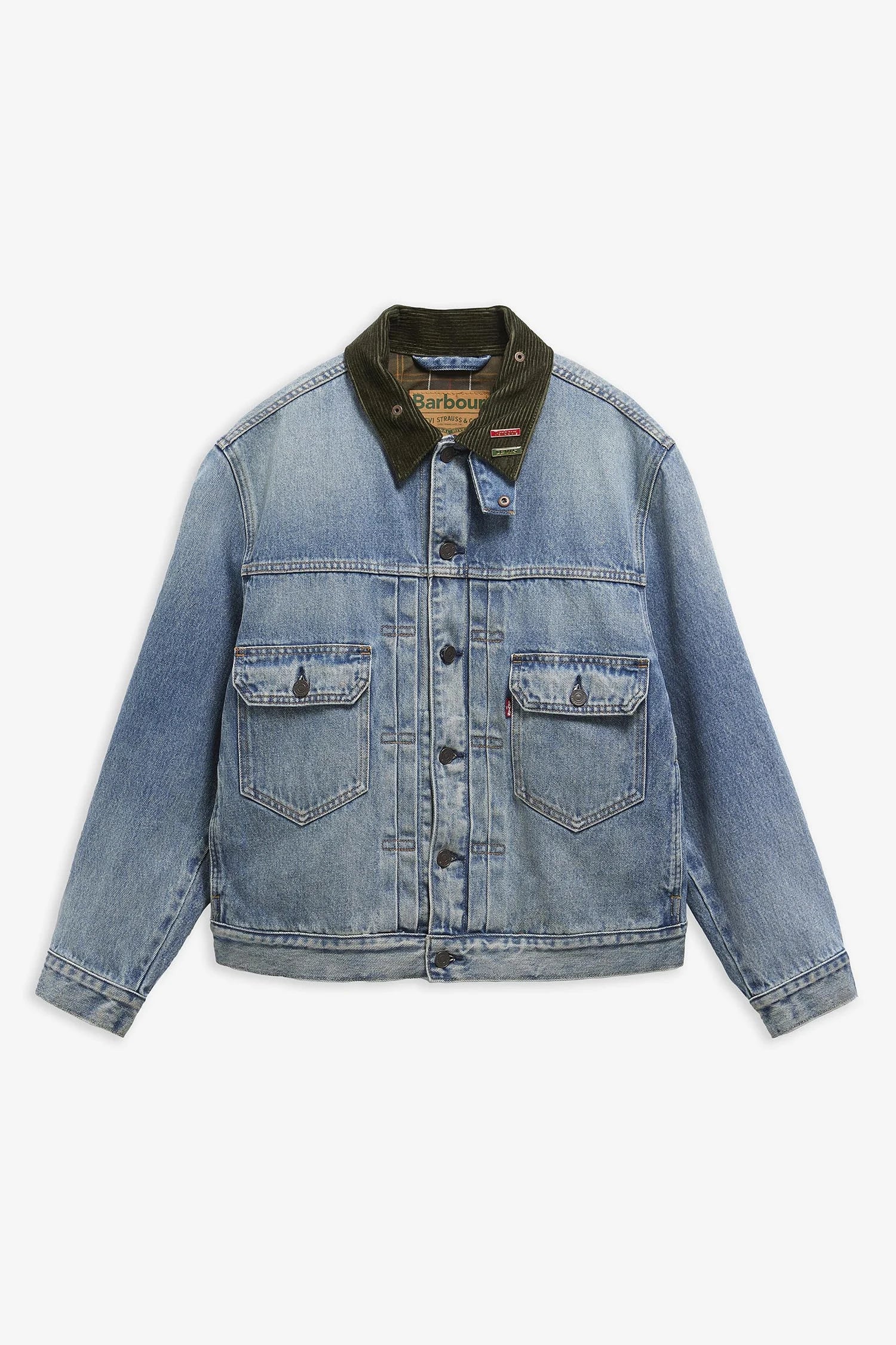 Barbour x Levi's Type II Denim Jacket Jackets Barbour