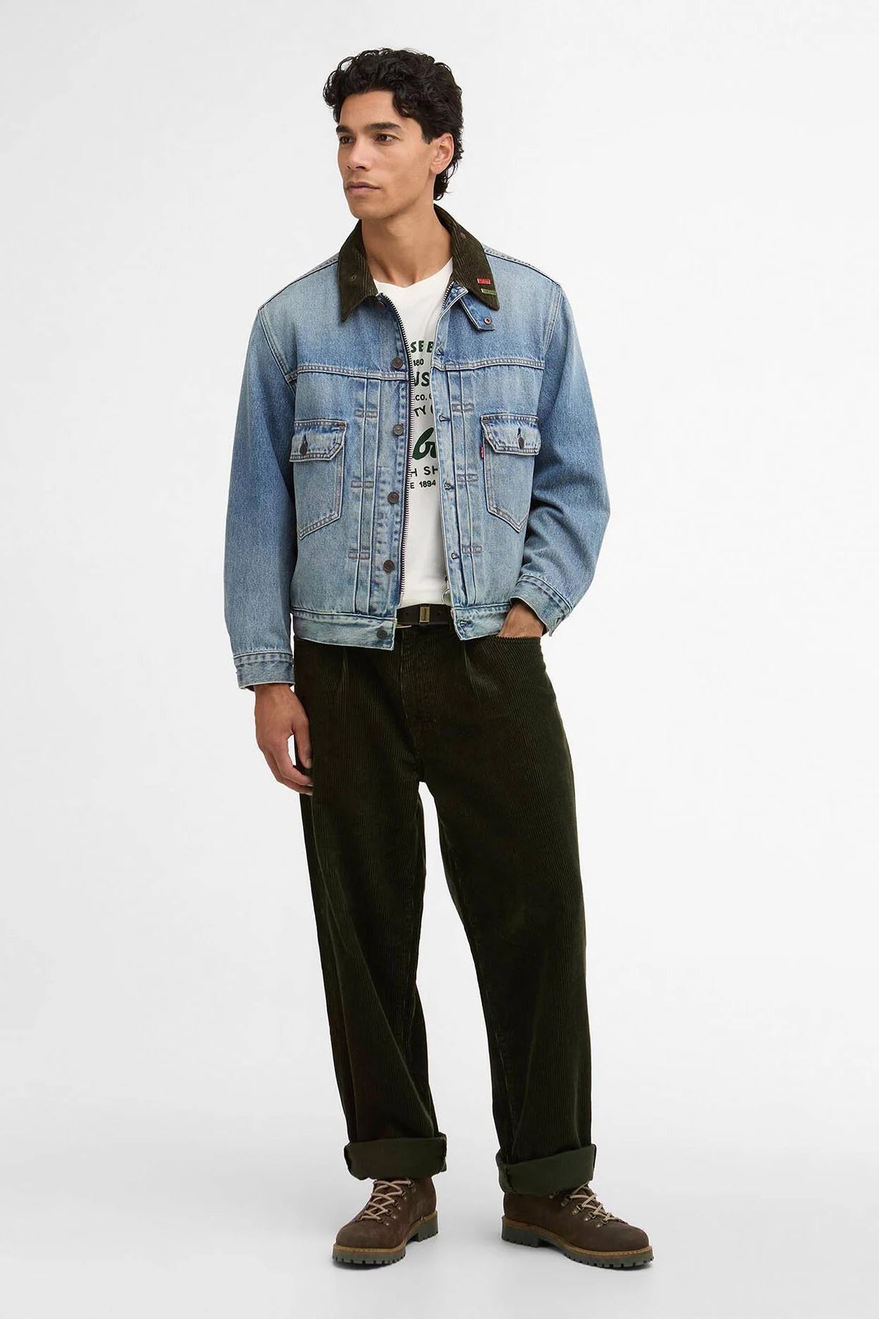 Barbour x Levi's 578™ Baggy Corduroy Trousers Pants Barbour