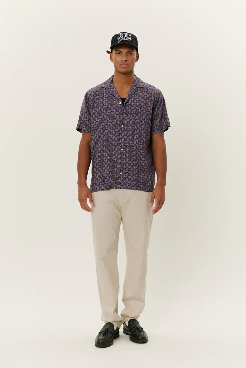 Foulard AOP SS Shirt Shirts Les Deux