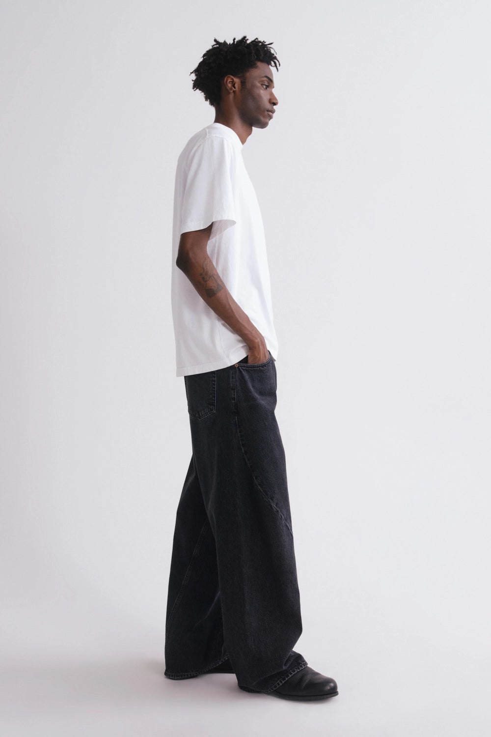 Asha Mock Neck Tee T-Shirts AGOLDE